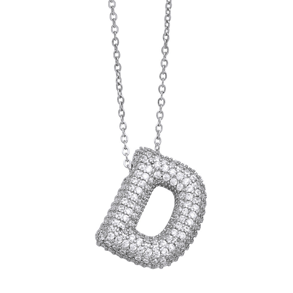 SHIMMER INITIAL NECKLACE