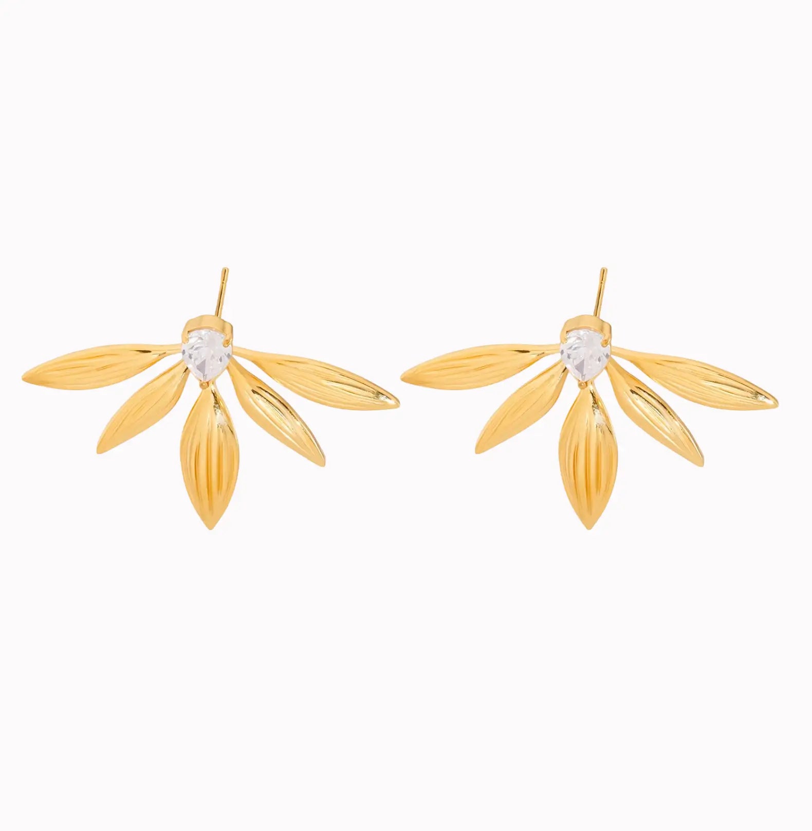 PETAL STUD EARRINGS