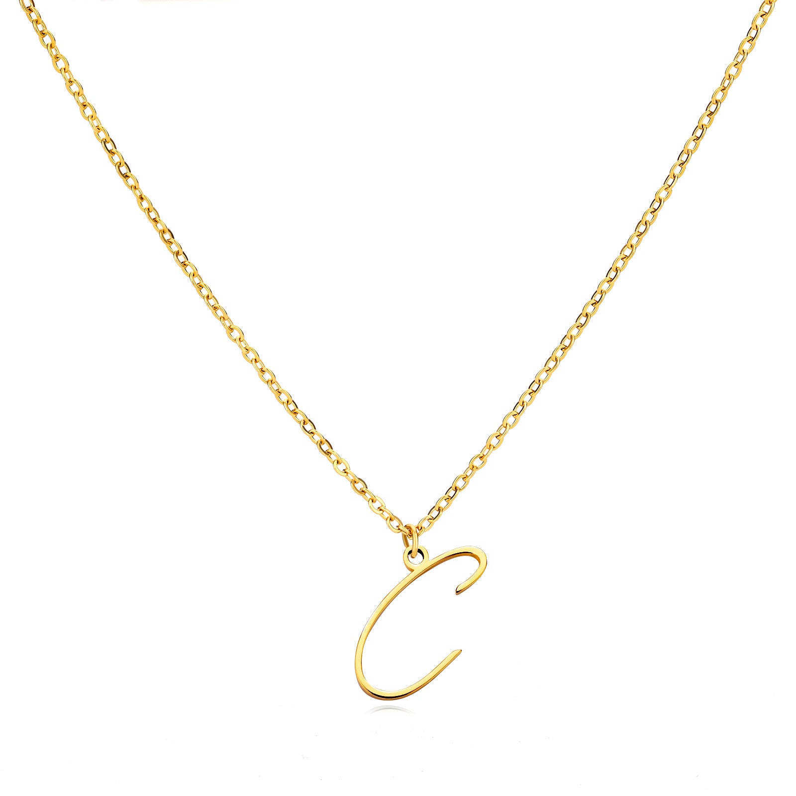 VERSE INITIAL NECKLACE