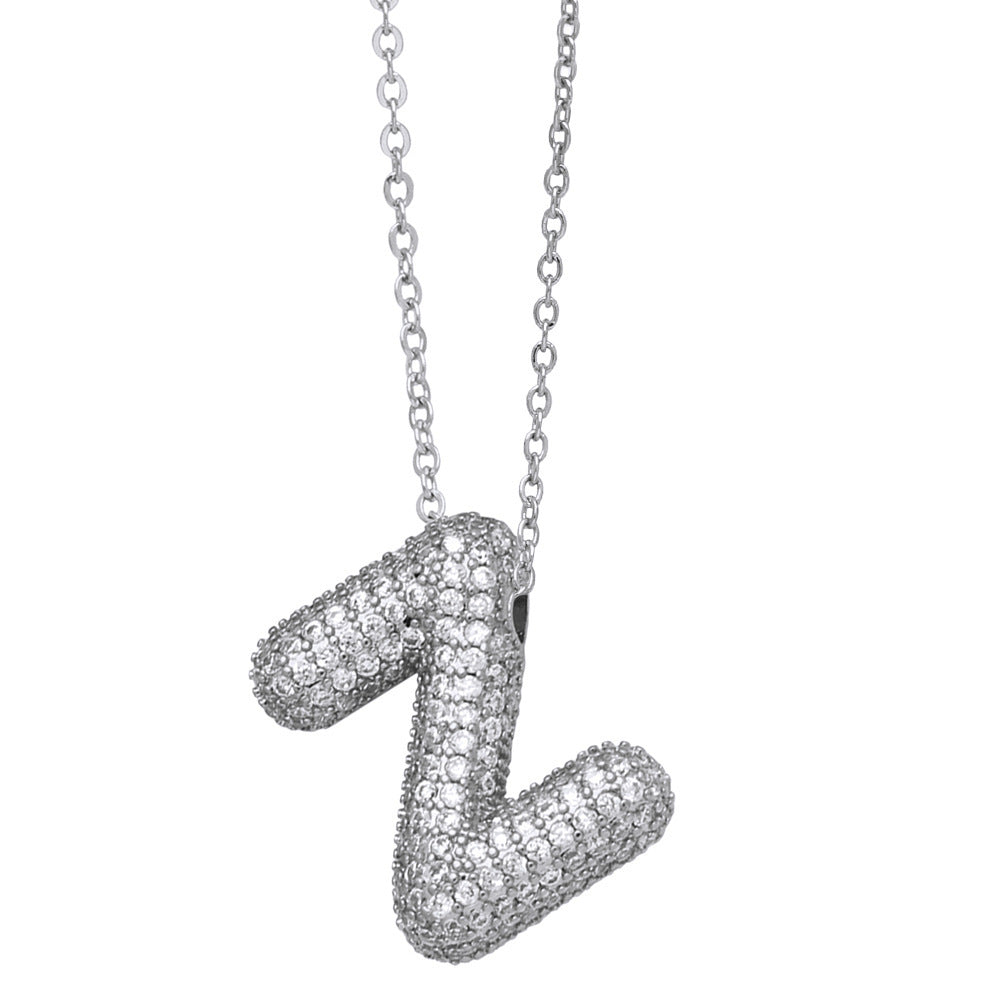 SHIMMER INITIAL NECKLACE