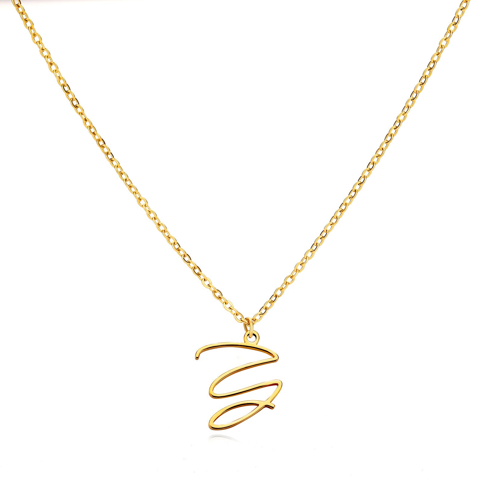 VERSE INITIAL NECKLACE