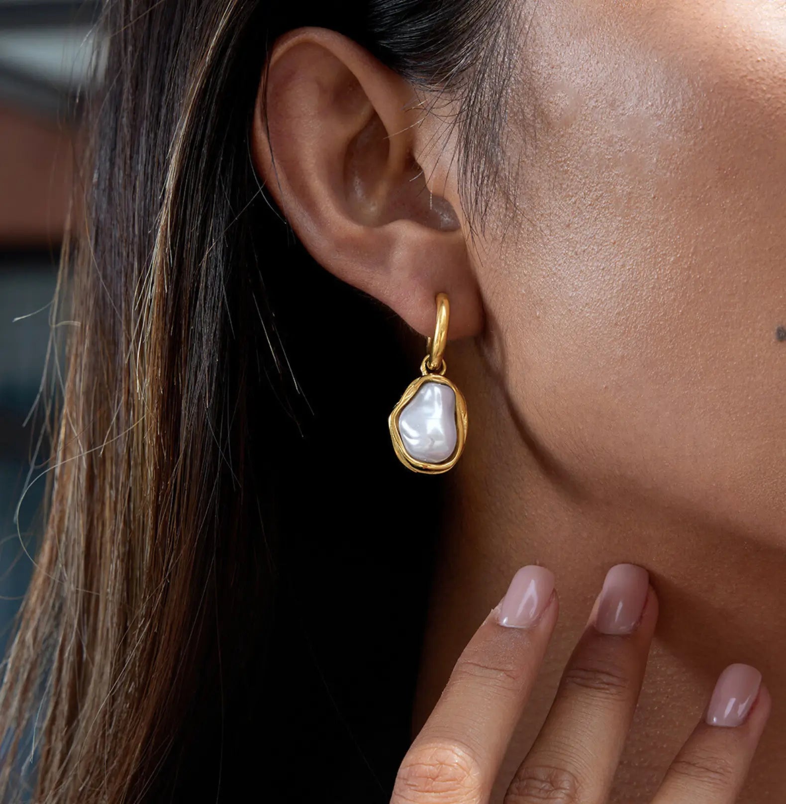 OCEAN PEARL EARRINGS