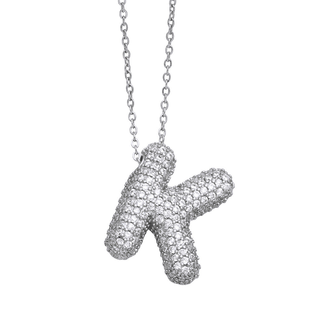 SHIMMER INITIAL NECKLACE