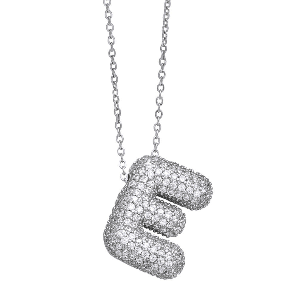 SHIMMER INITIAL NECKLACE