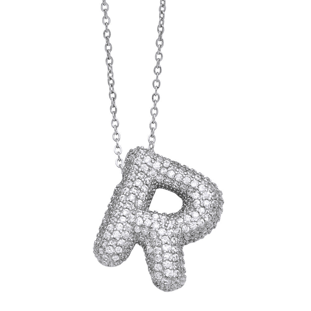 SHIMMER INITIAL NECKLACE
