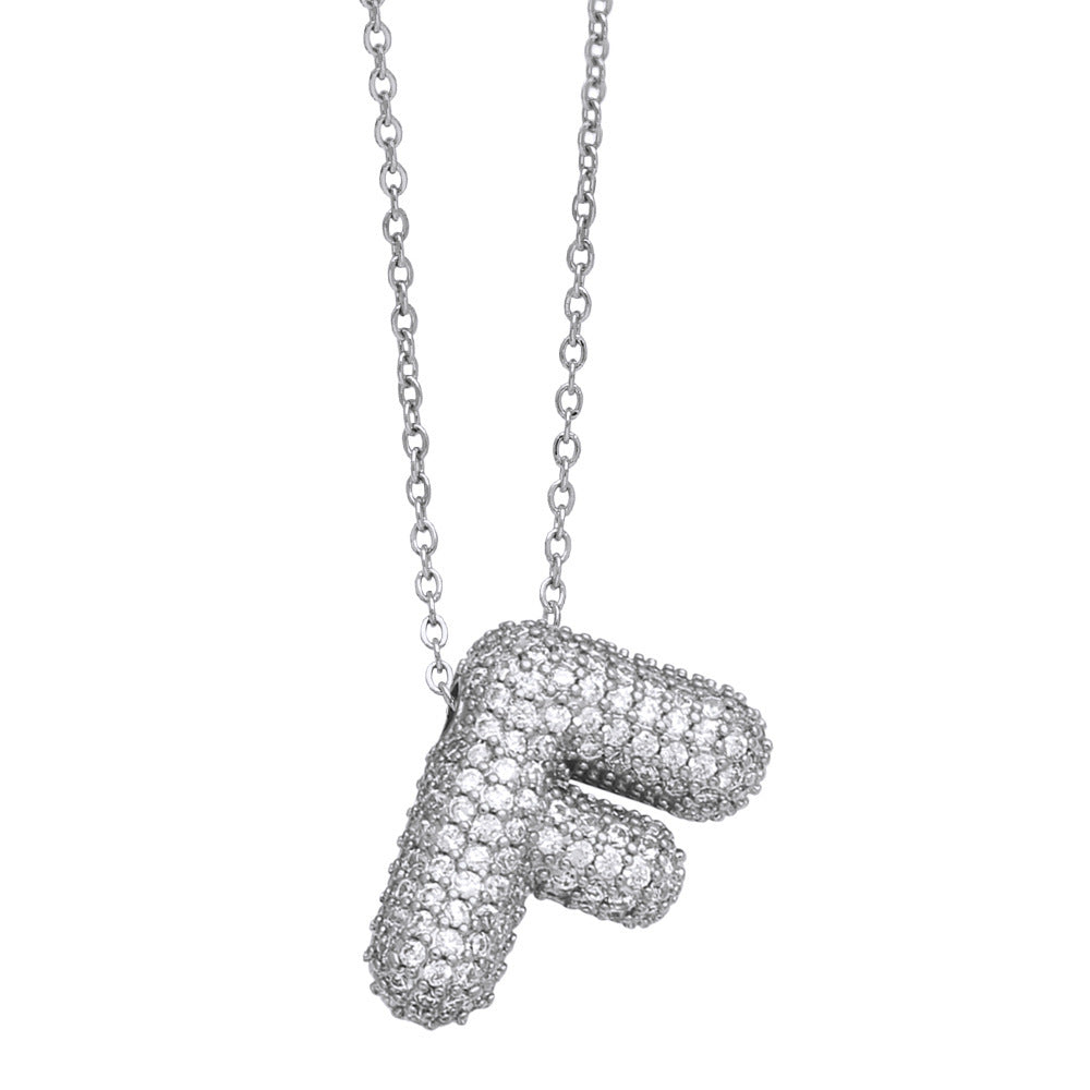 SHIMMER INITIAL NECKLACE