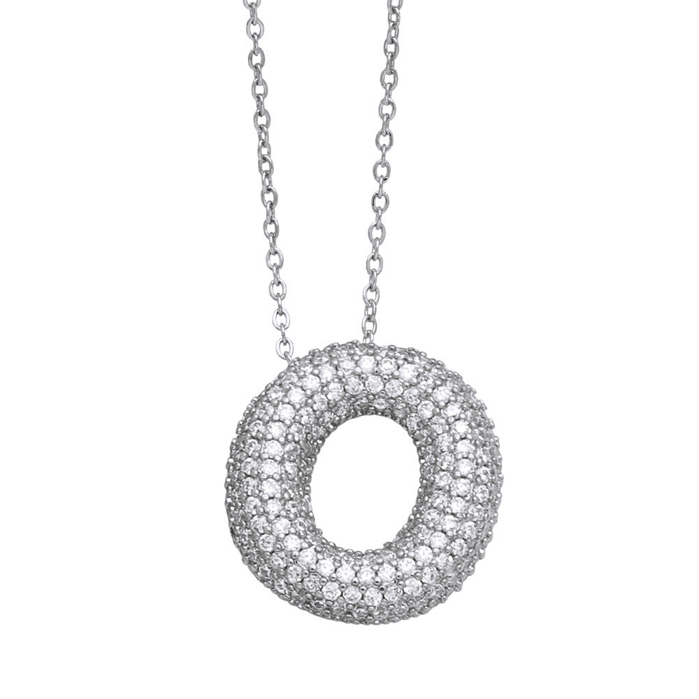 SHIMMER INITIAL NECKLACE