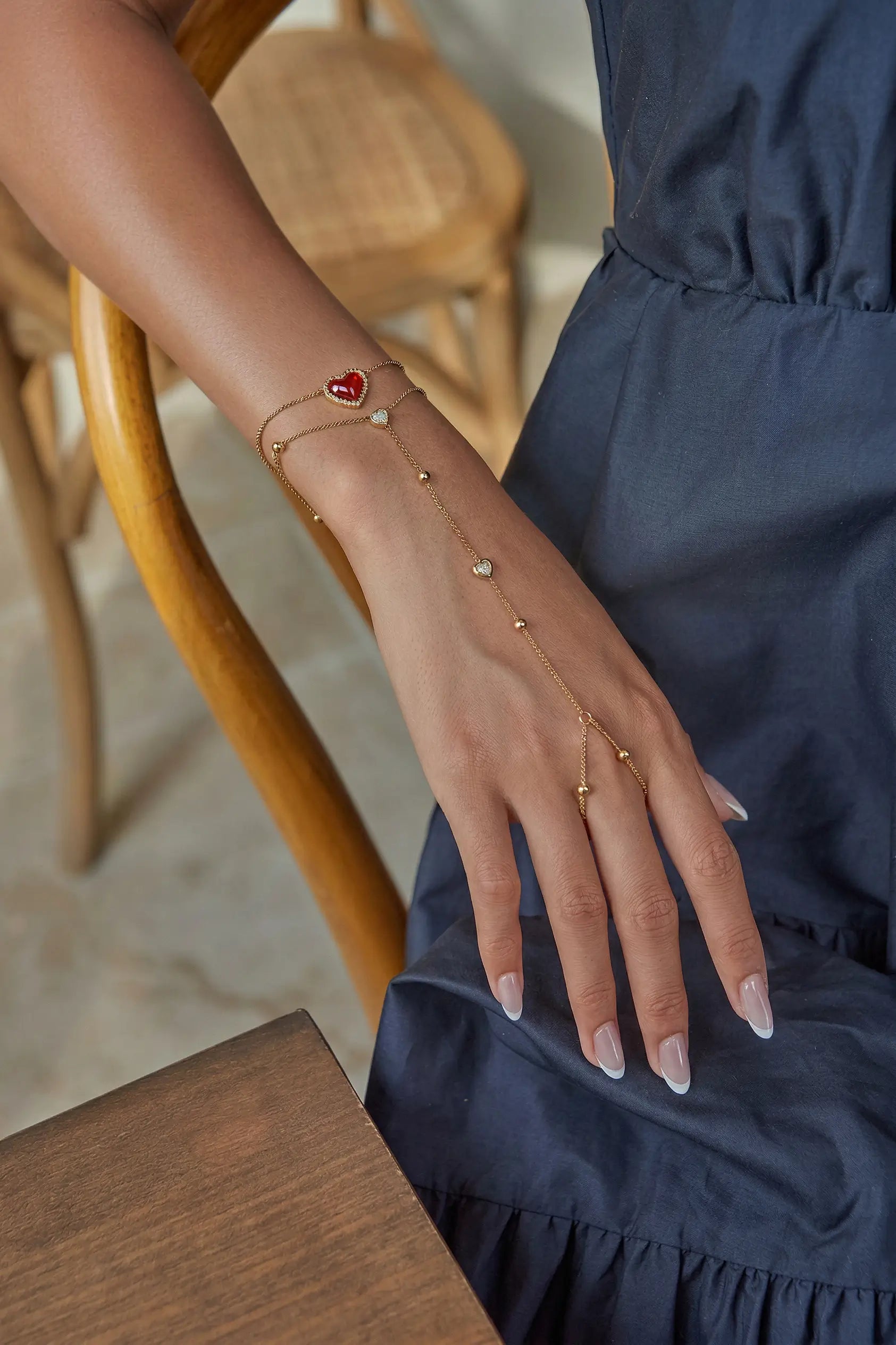 CRIMSON HEART BRACELET