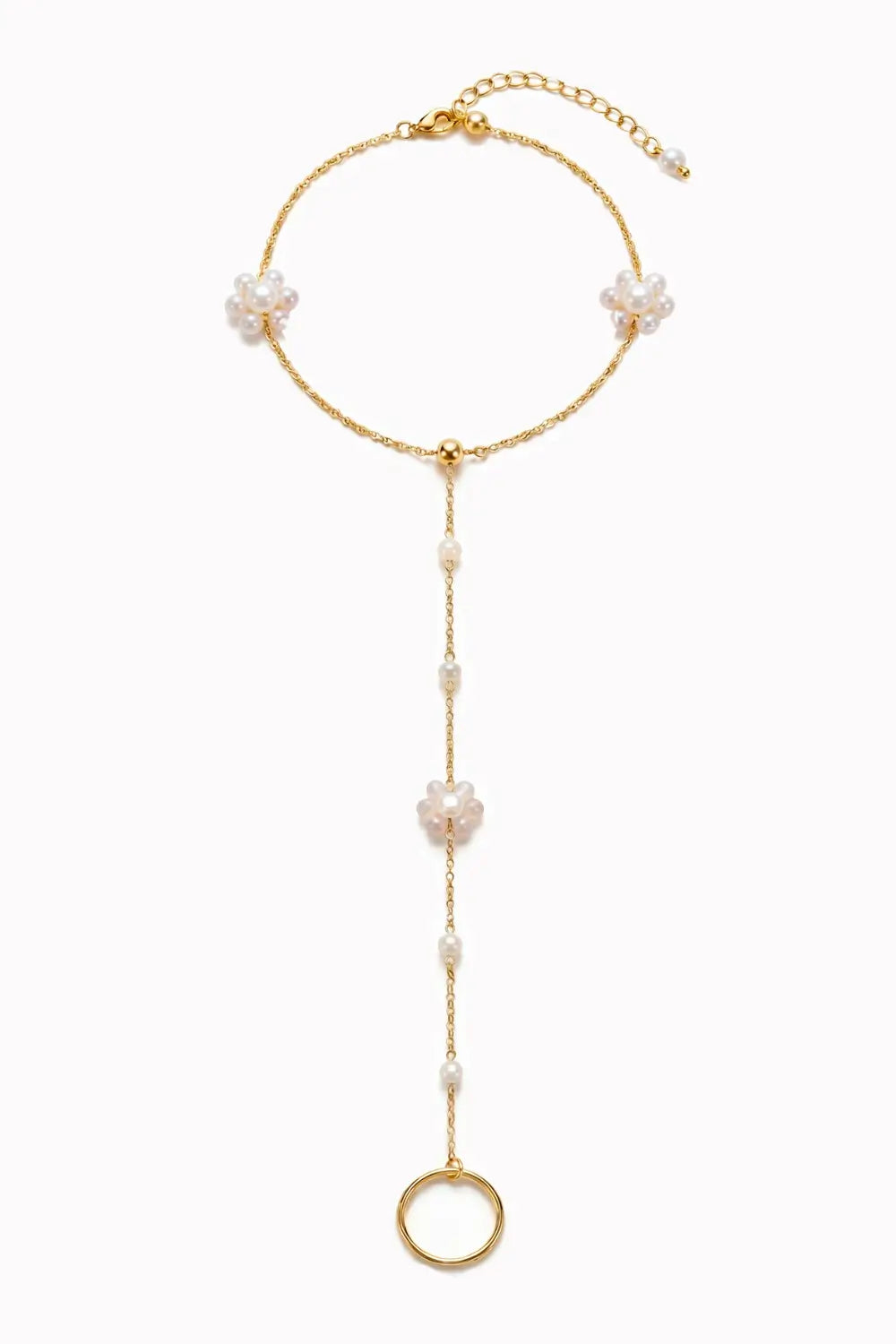 PEARL BLOOM HAND CHAIN