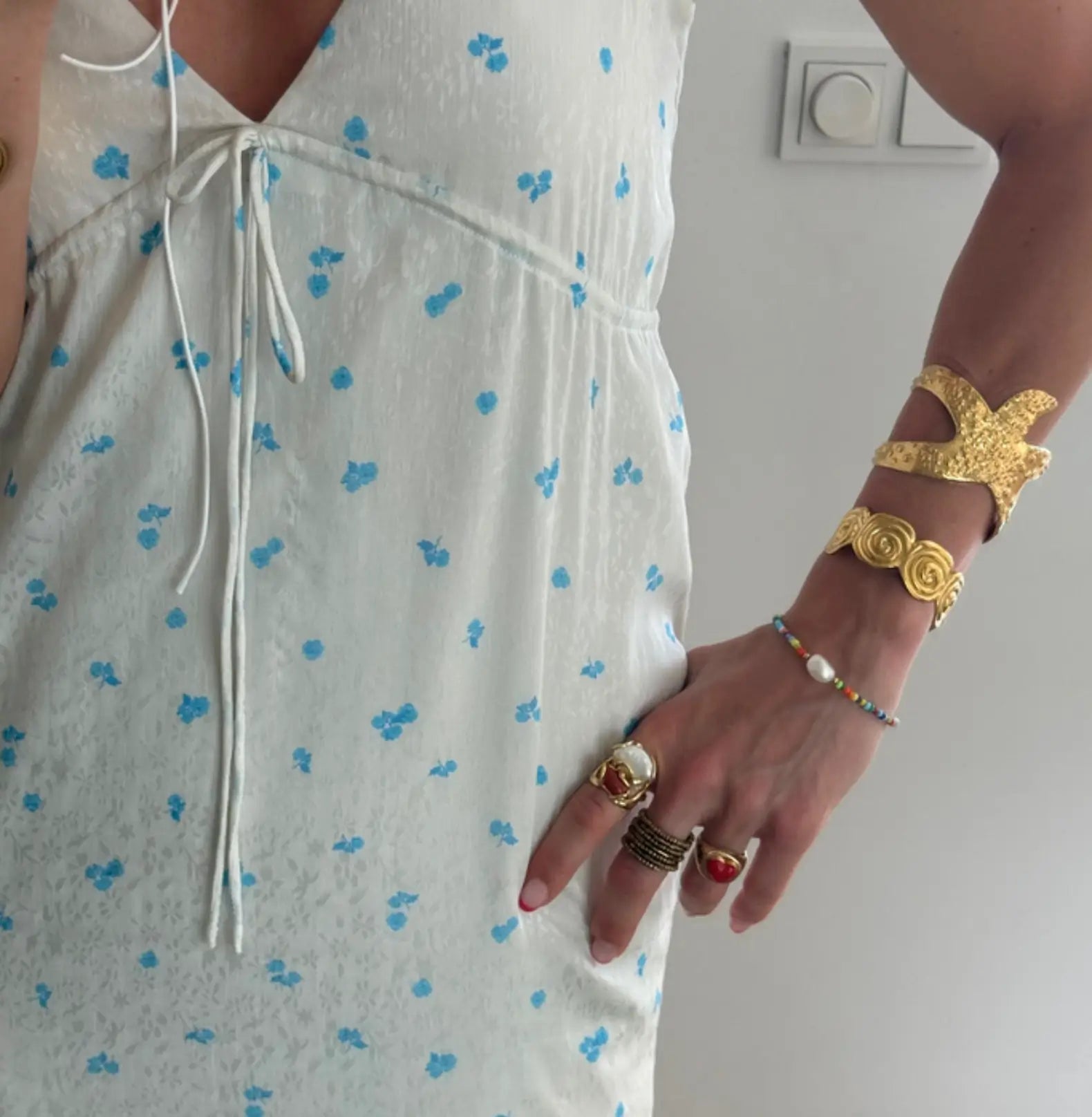 SPIRAL STATEMENT CUFF