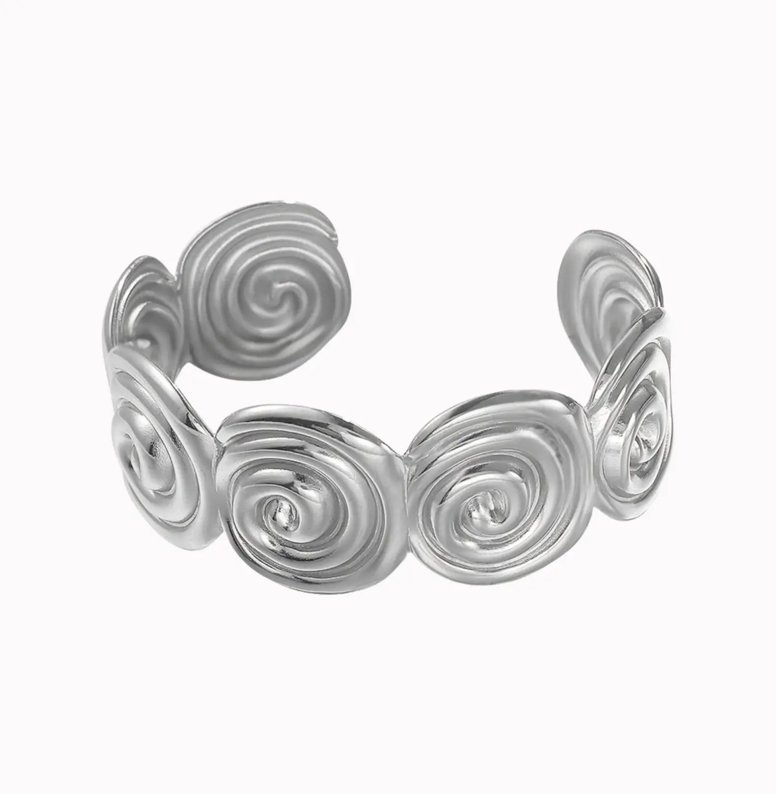 SPIRAL STATEMENT CUFF