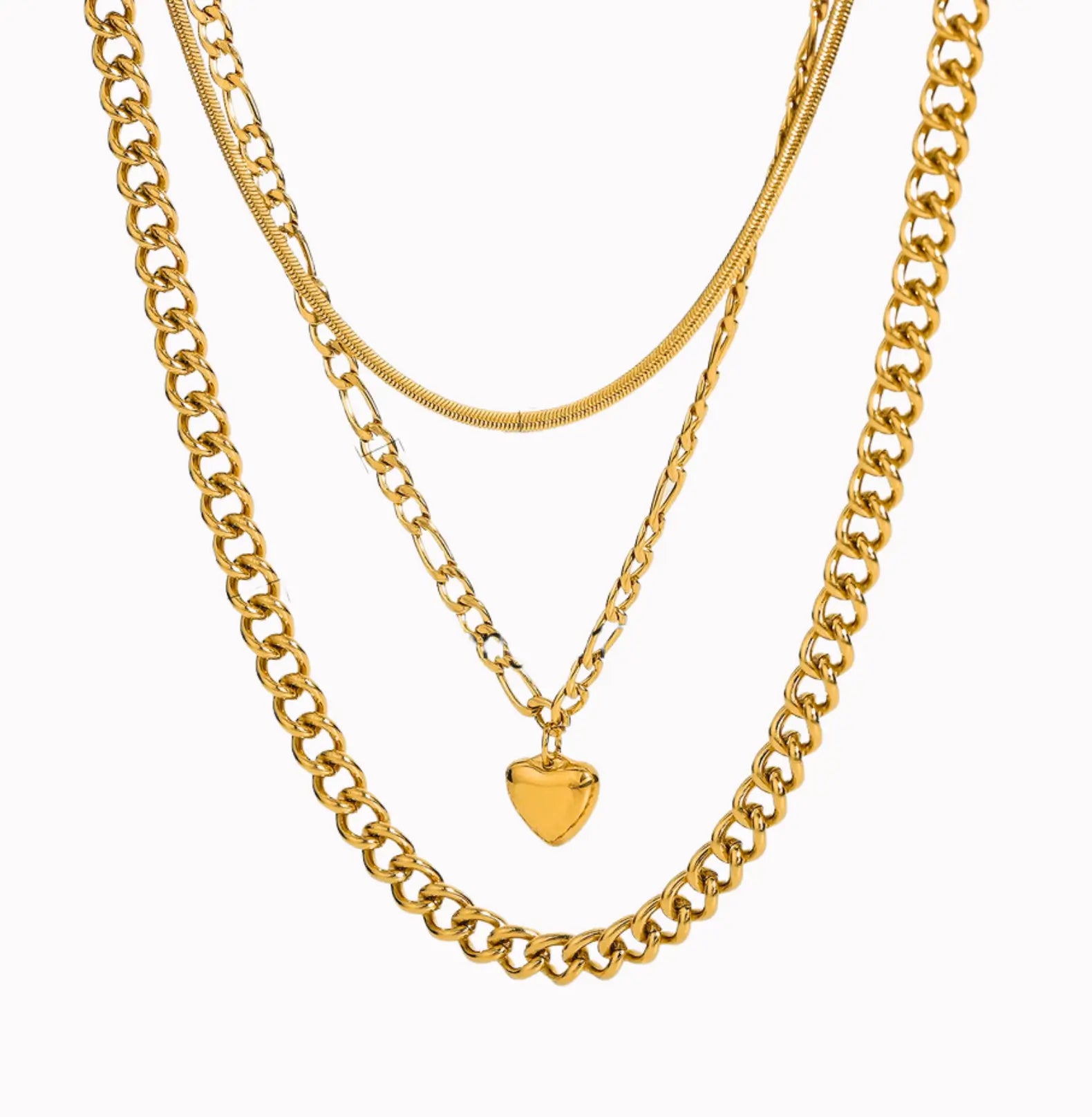HEART MULTI NECKLACE