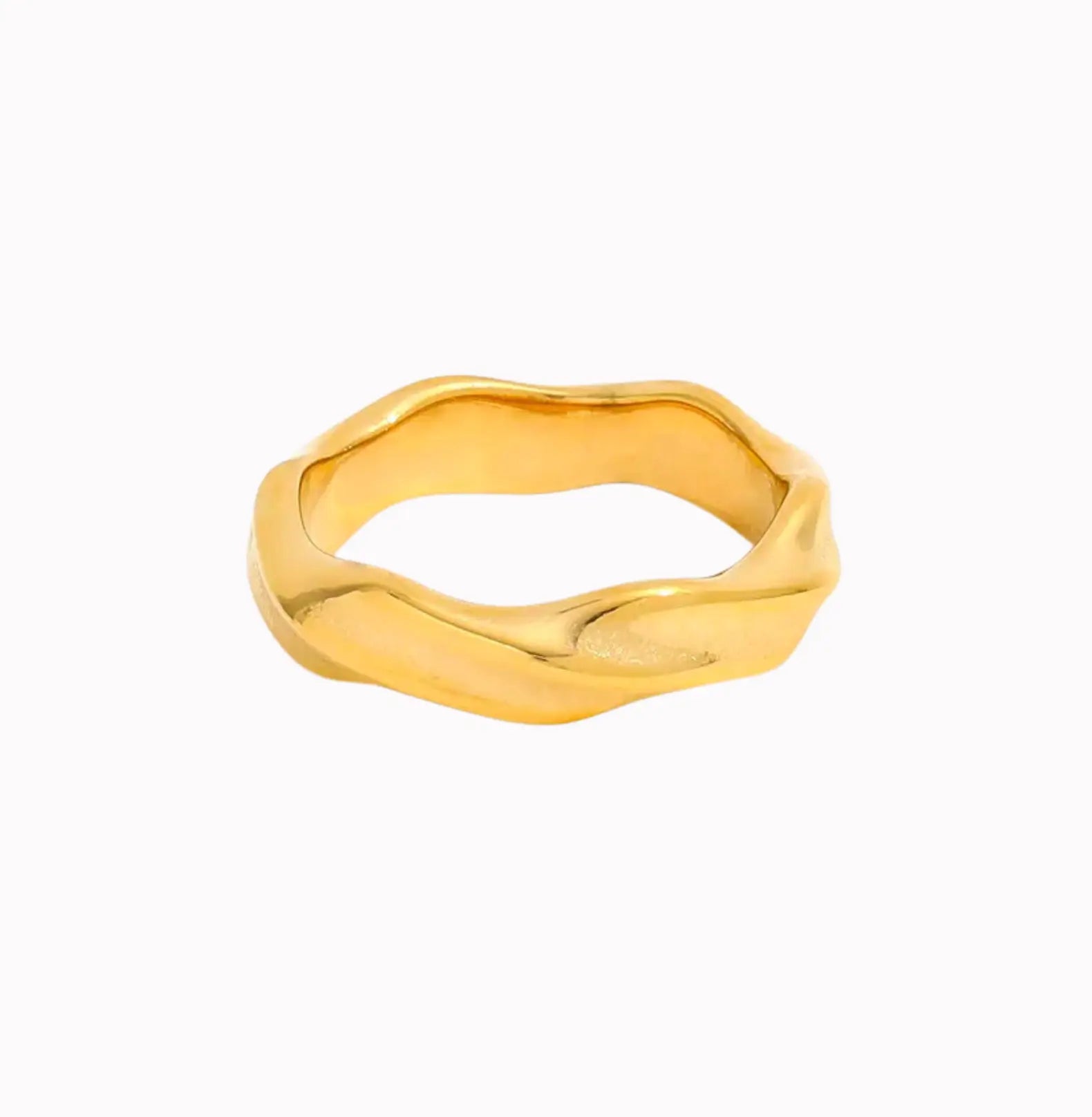 WAVE BAND RING