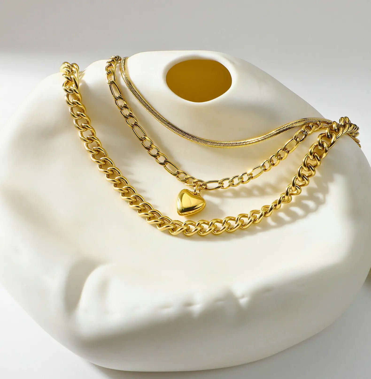 HEART MULTI NECKLACE