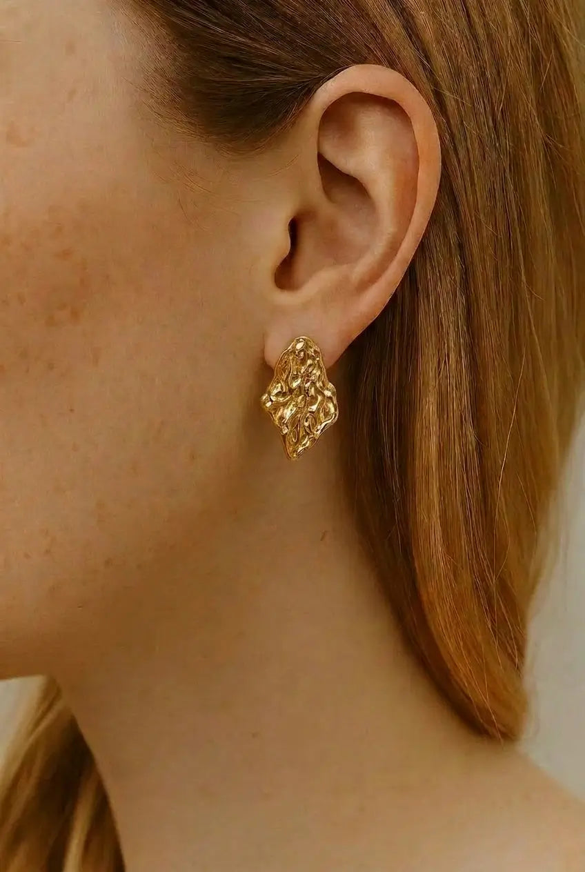 Lava Stud Earrings