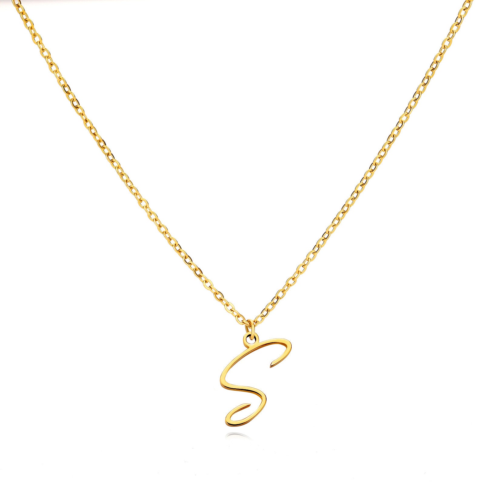 VERSE INITIAL NECKLACE