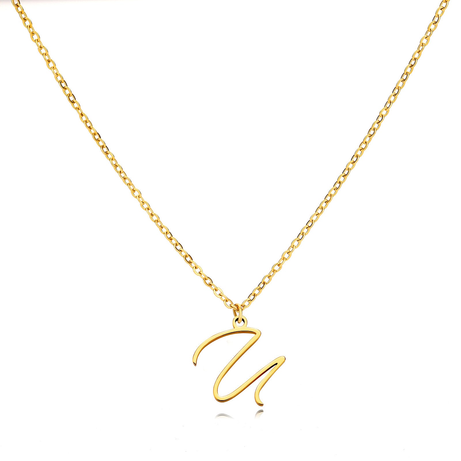 VERSE INITIAL NECKLACE