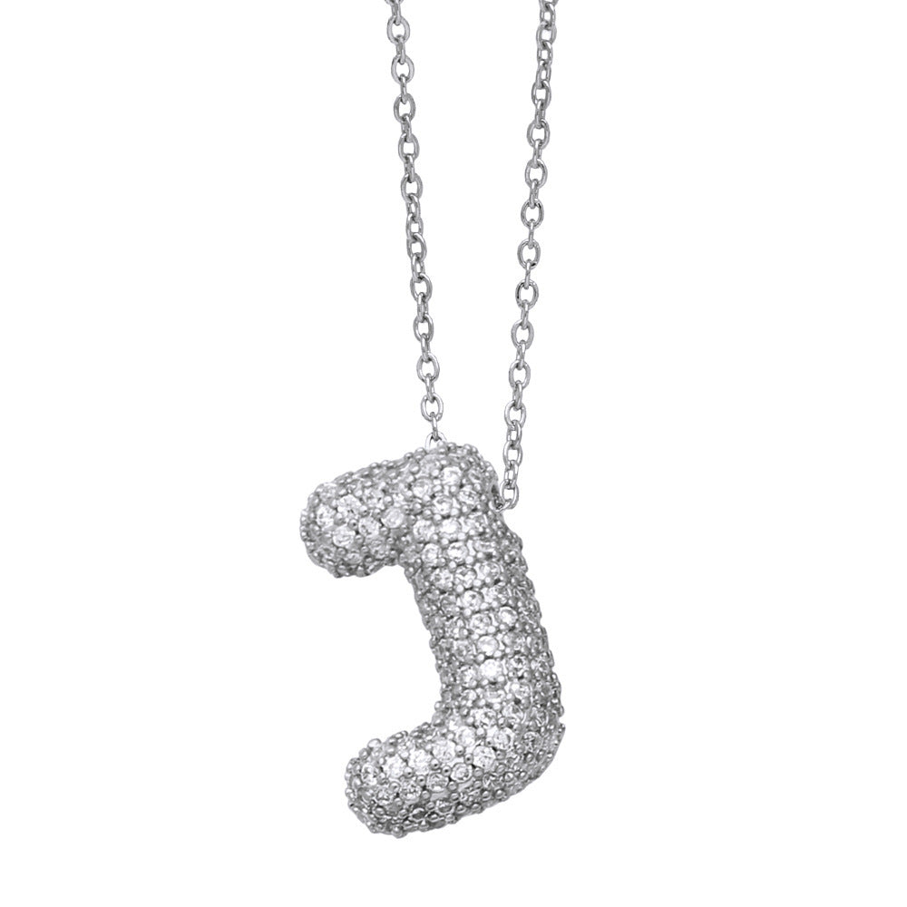 SHIMMER INITIAL NECKLACE