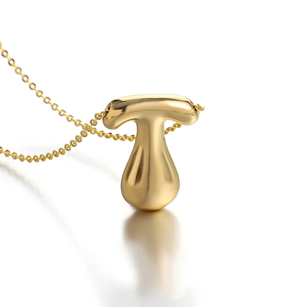 BUBBLE LETTER NCKLACE