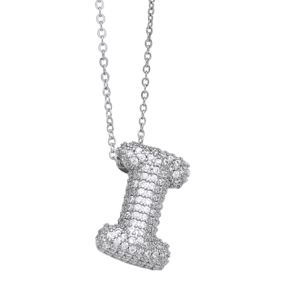 SHIMMER INITIAL NECKLACE