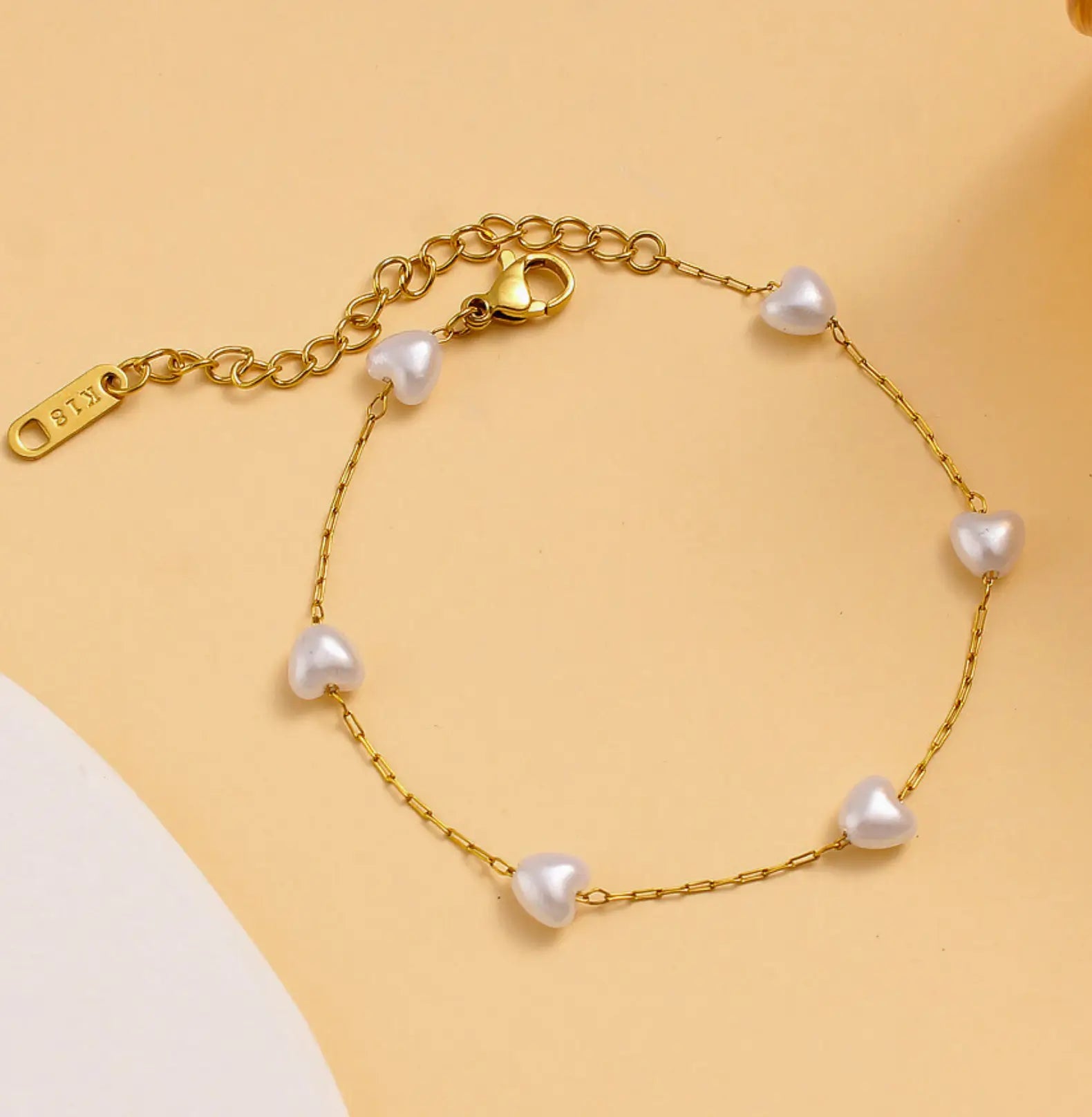 SWEETHEART PEARL BRACELET
