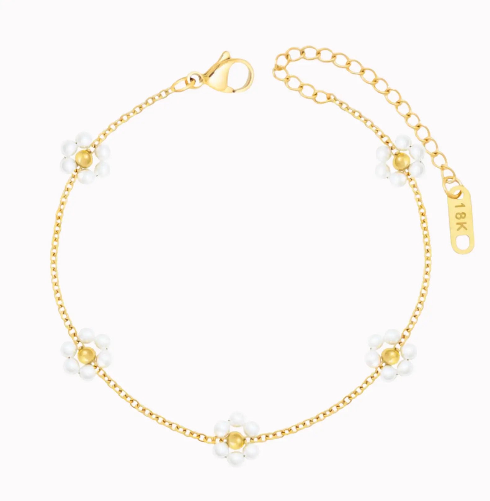 DAISY PEARL BRACELET