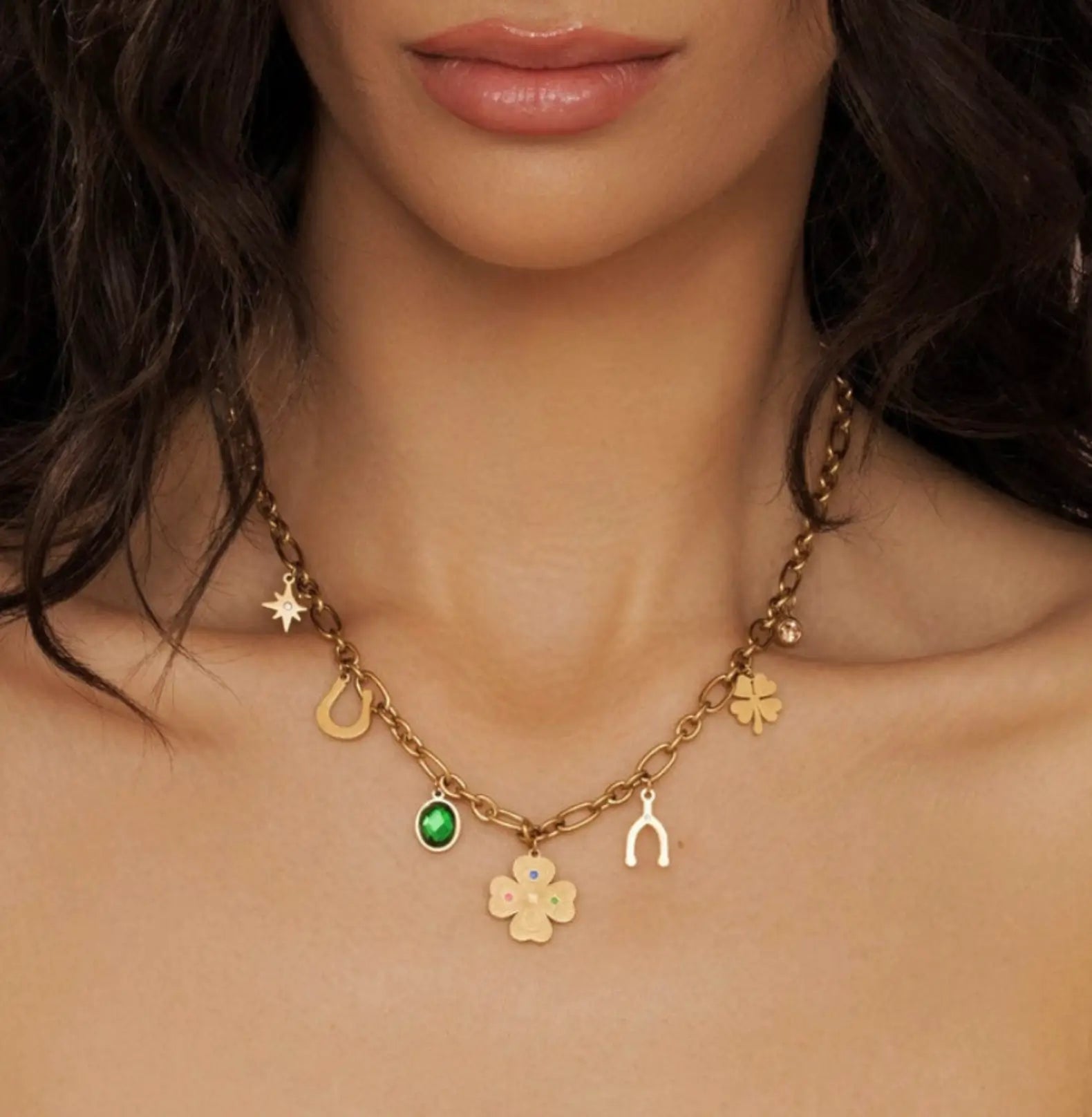 LUCKY CHARMS NECKLACE