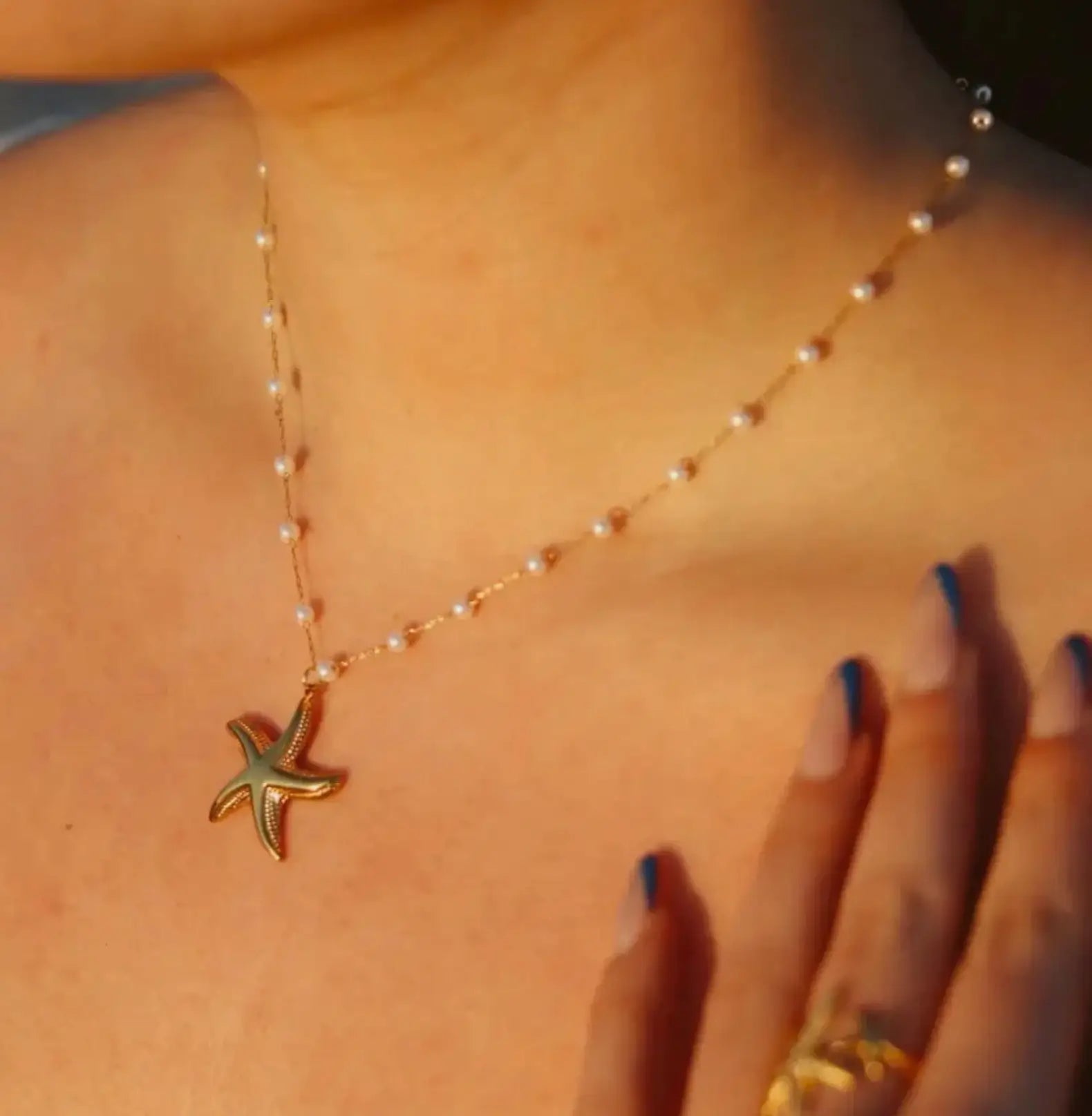 SEASTAR PEARL NECKLACE