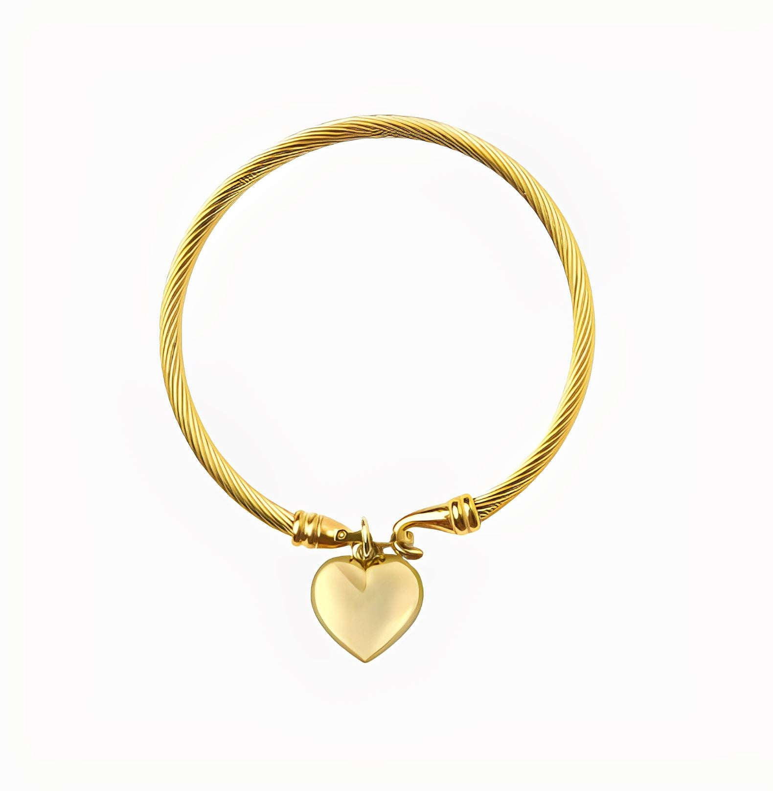 HEART PENDANT BRACELET braclet Yubama Jewelry Online Store - The Elegant Designs of Gold and Silver ! 