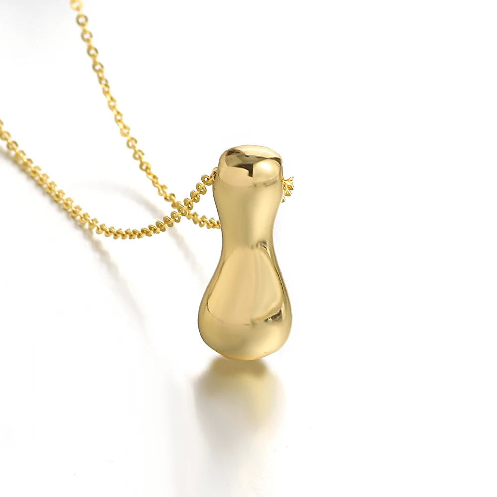 BUBBLE LETTER NCKLACE