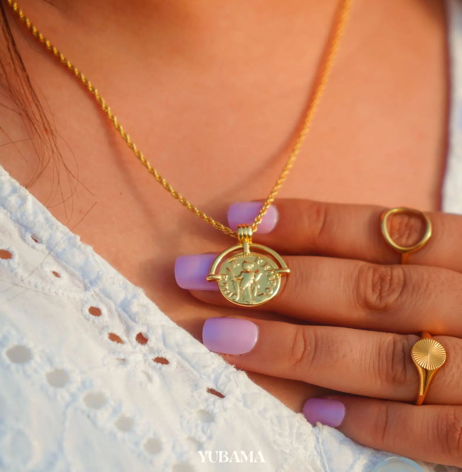 ROMAN COIN NECKLACE