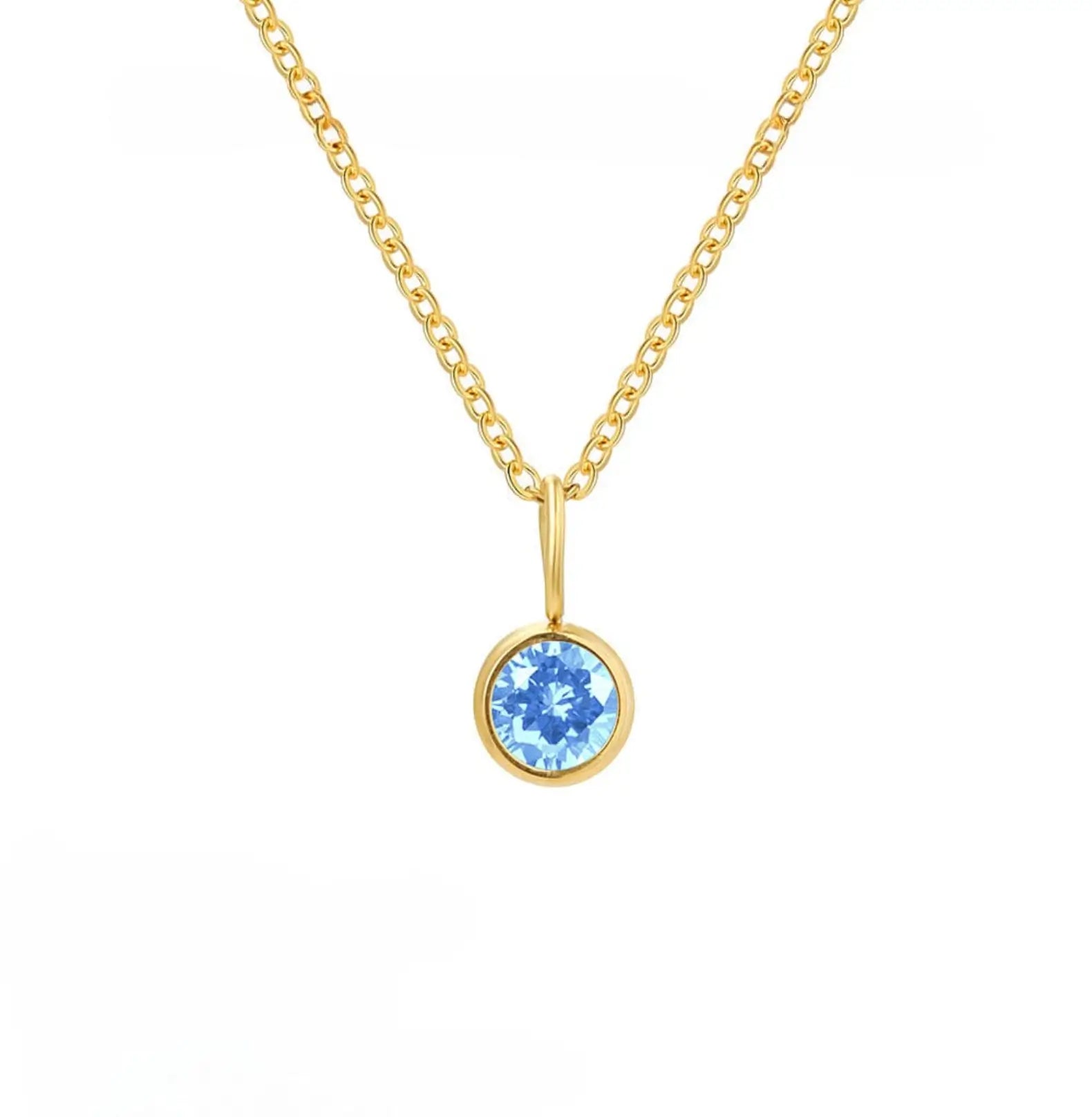 BIRTHSTONE NECKLACE