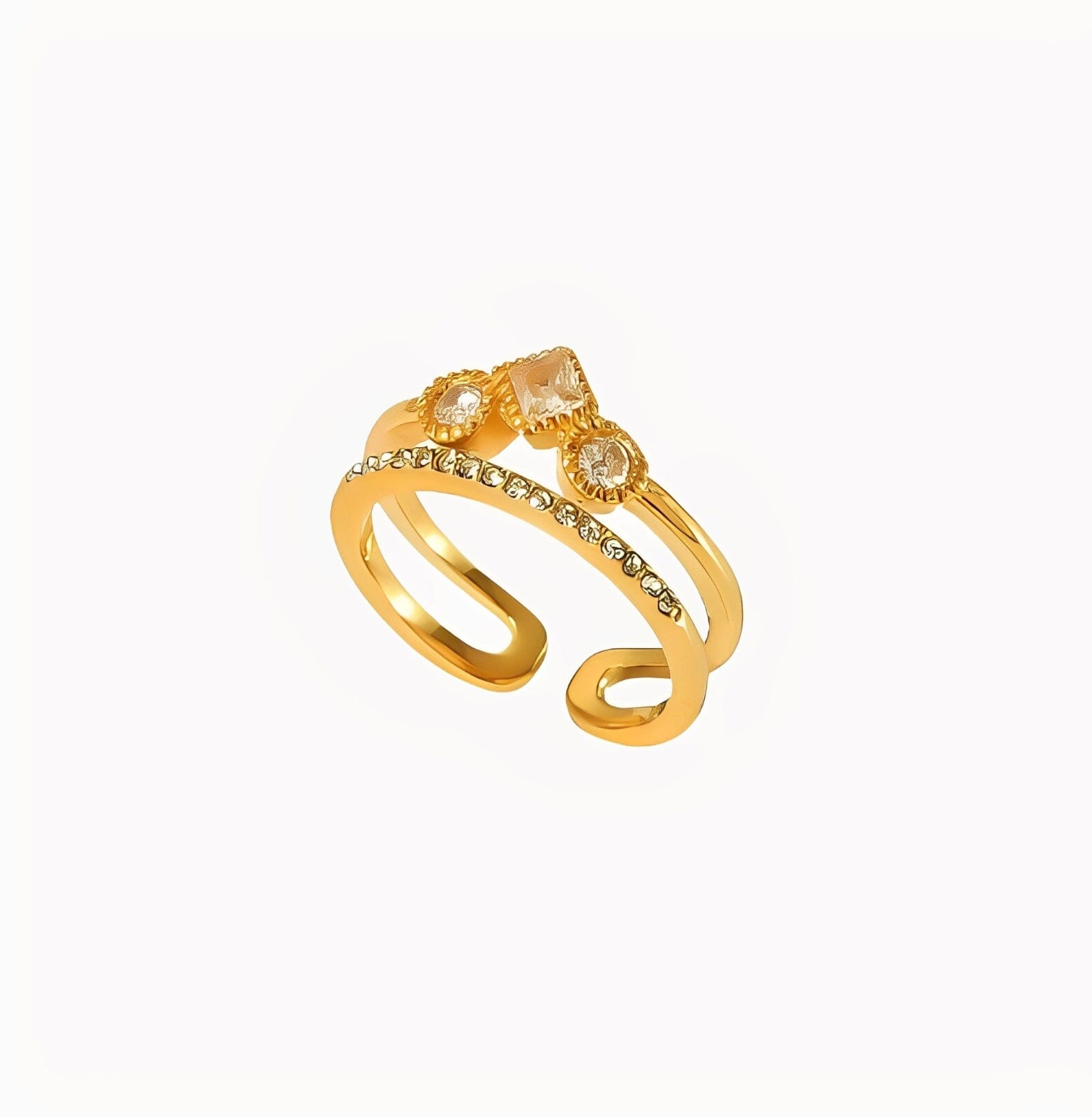 TILLY ZIRCON RING ring Yubama Jewelry Online Store - The Elegant Designs of Gold and Silver ! 