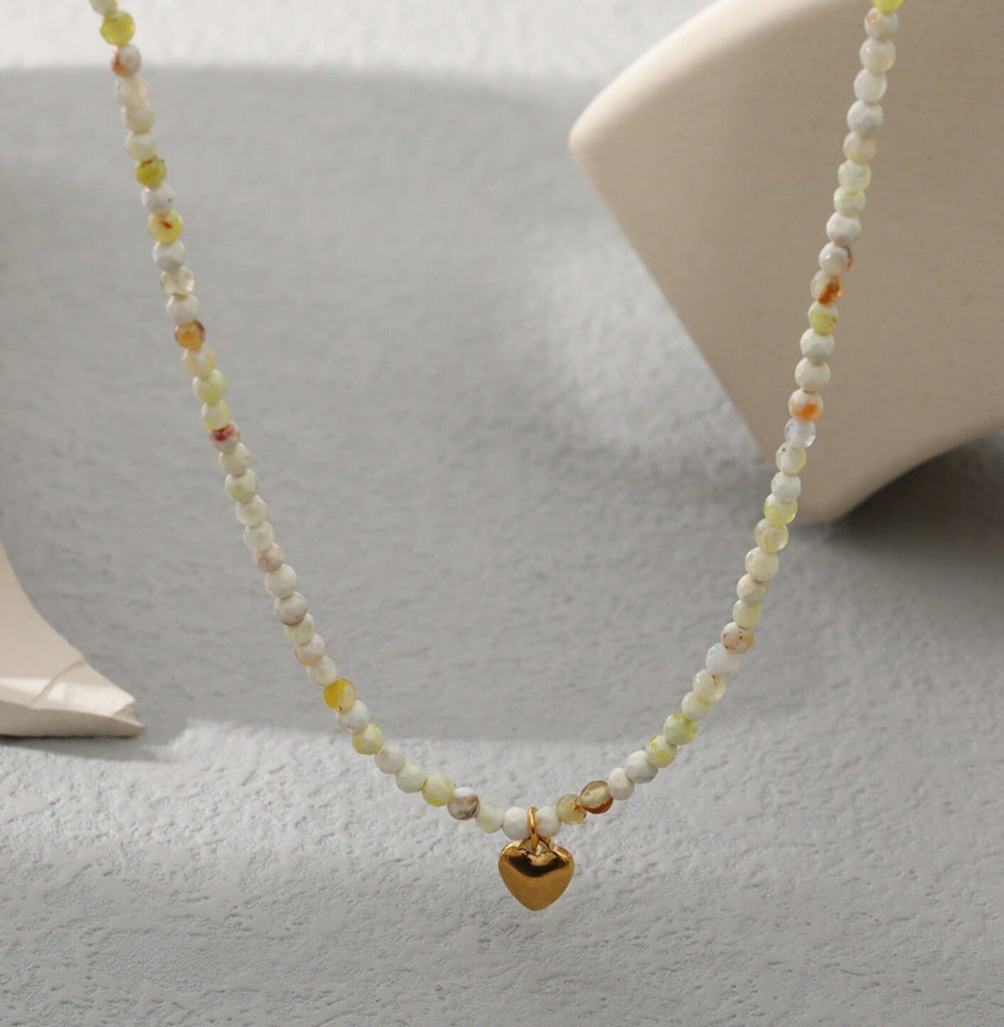 PEARL HEART SHAPE neck Yubama Jewelry Online Store - The Elegant Designs of Gold and Silver ! 