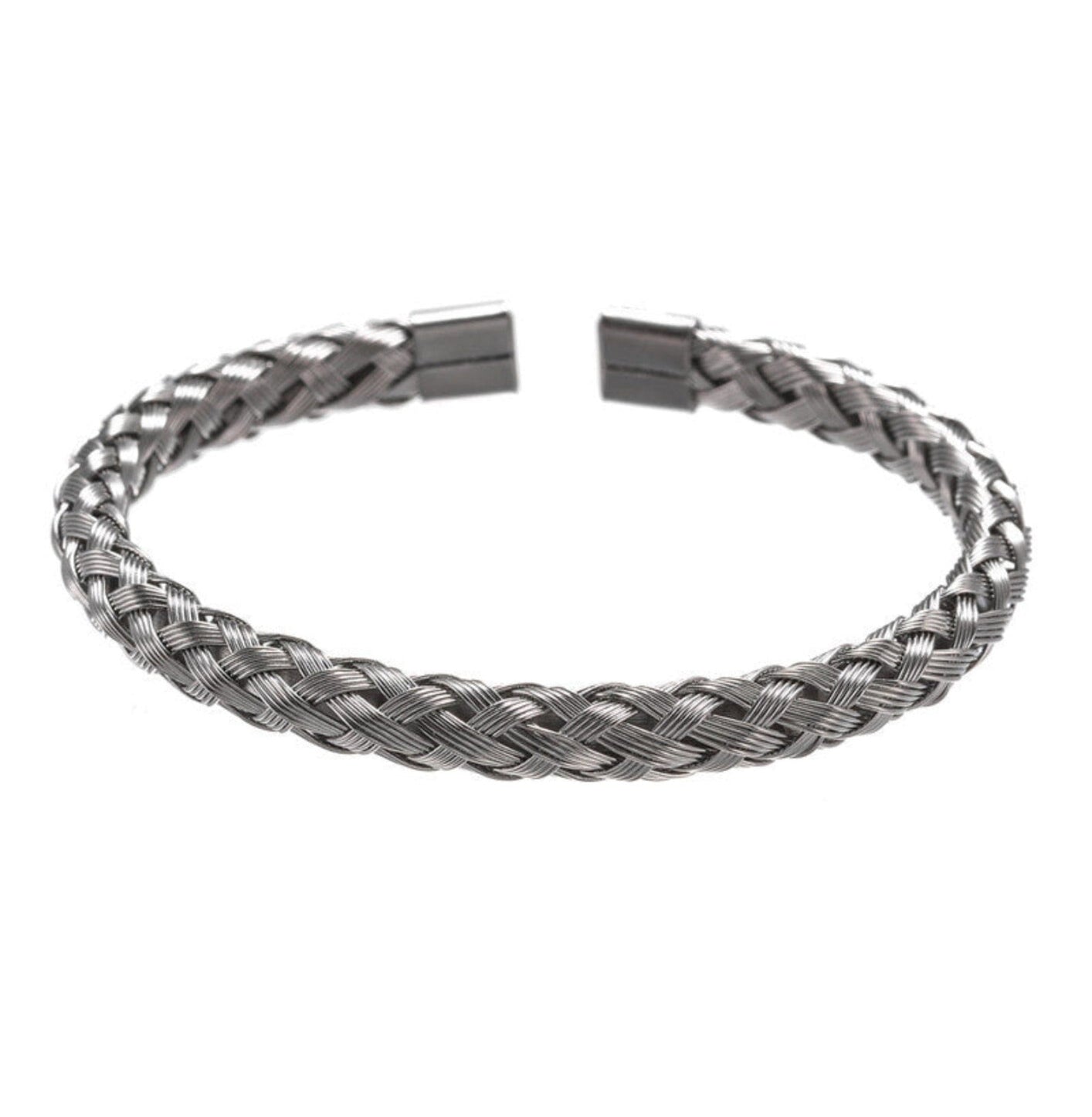 WOVEN BANGLE - SILVER ring Yubama Jewelry Online Store - The Elegant Designs of Gold and Silver ! Silver 