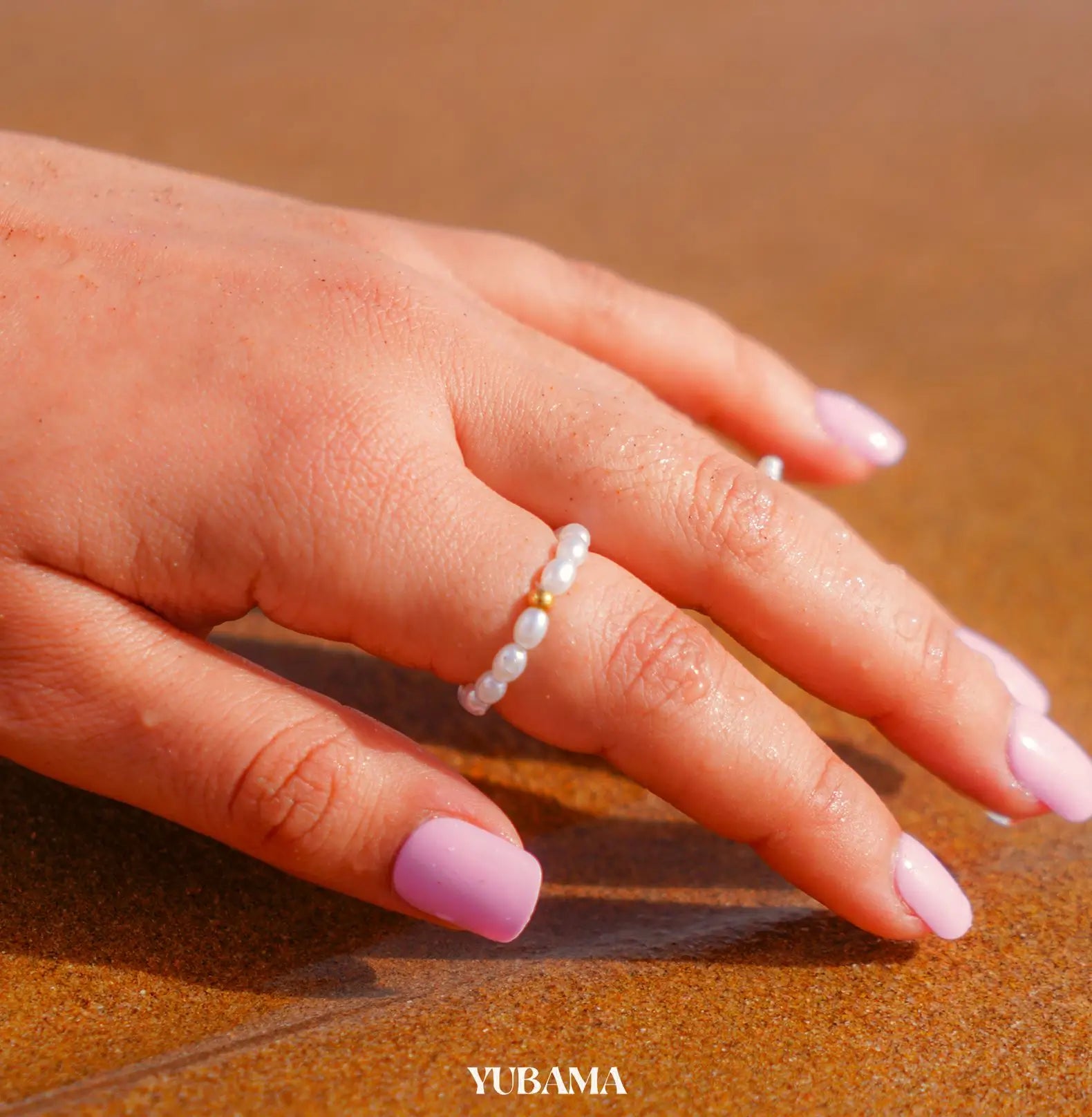 BAGUE PERLE D'EAU DOUCE 