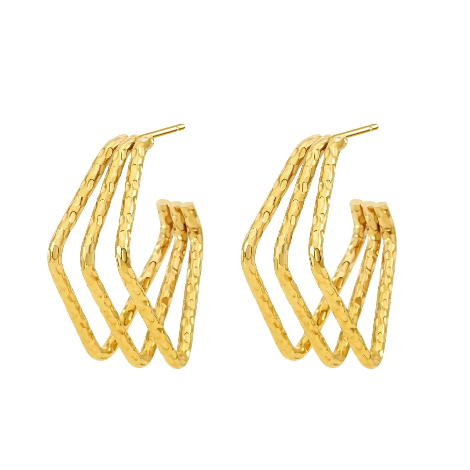 TWIST LUXE HOOPS