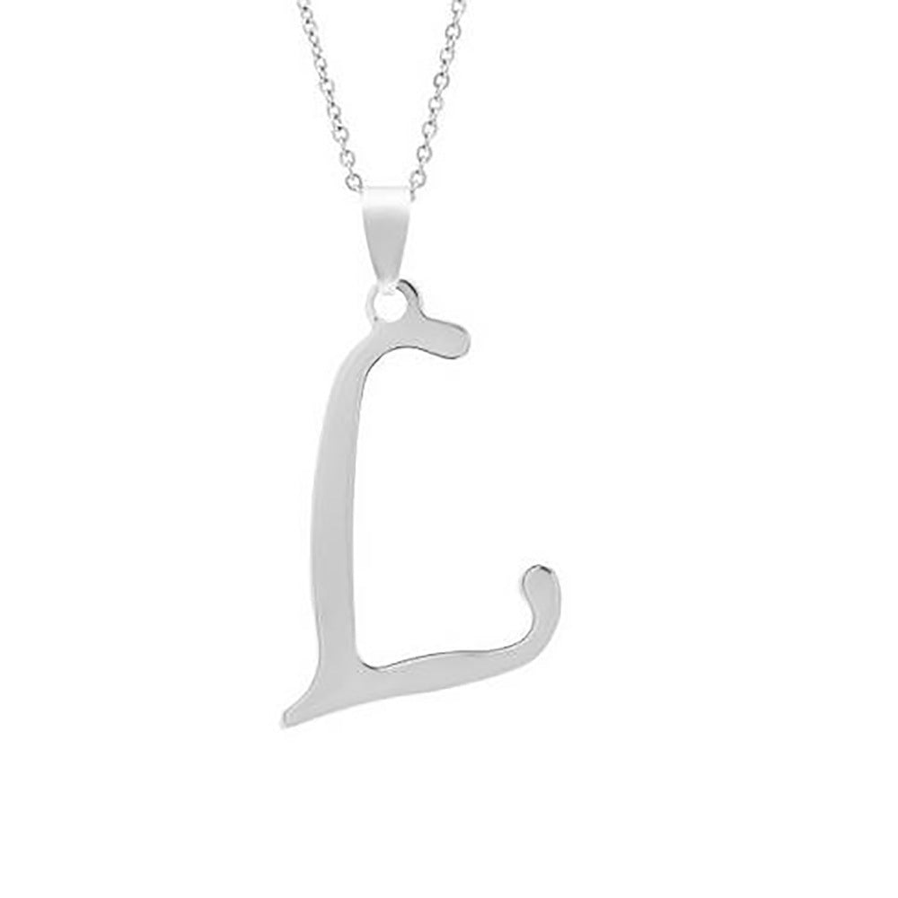 Stainless Steel English Letter Necklace Pendant