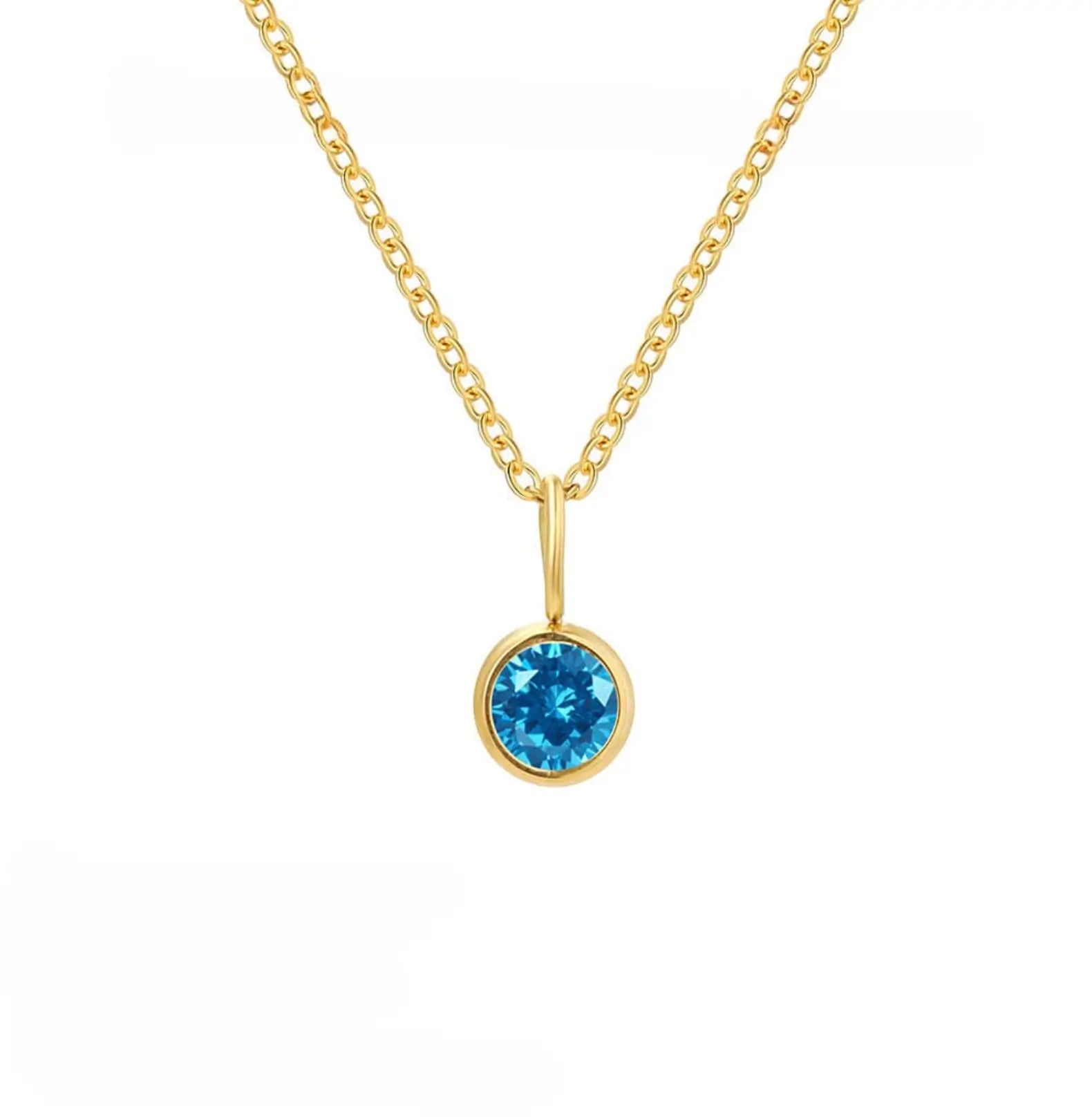 BIRTHSTONE NECKLACE