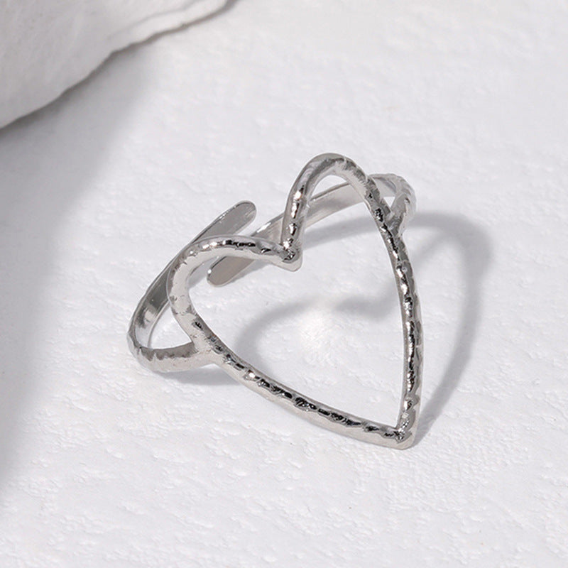 OPEN HEART RING