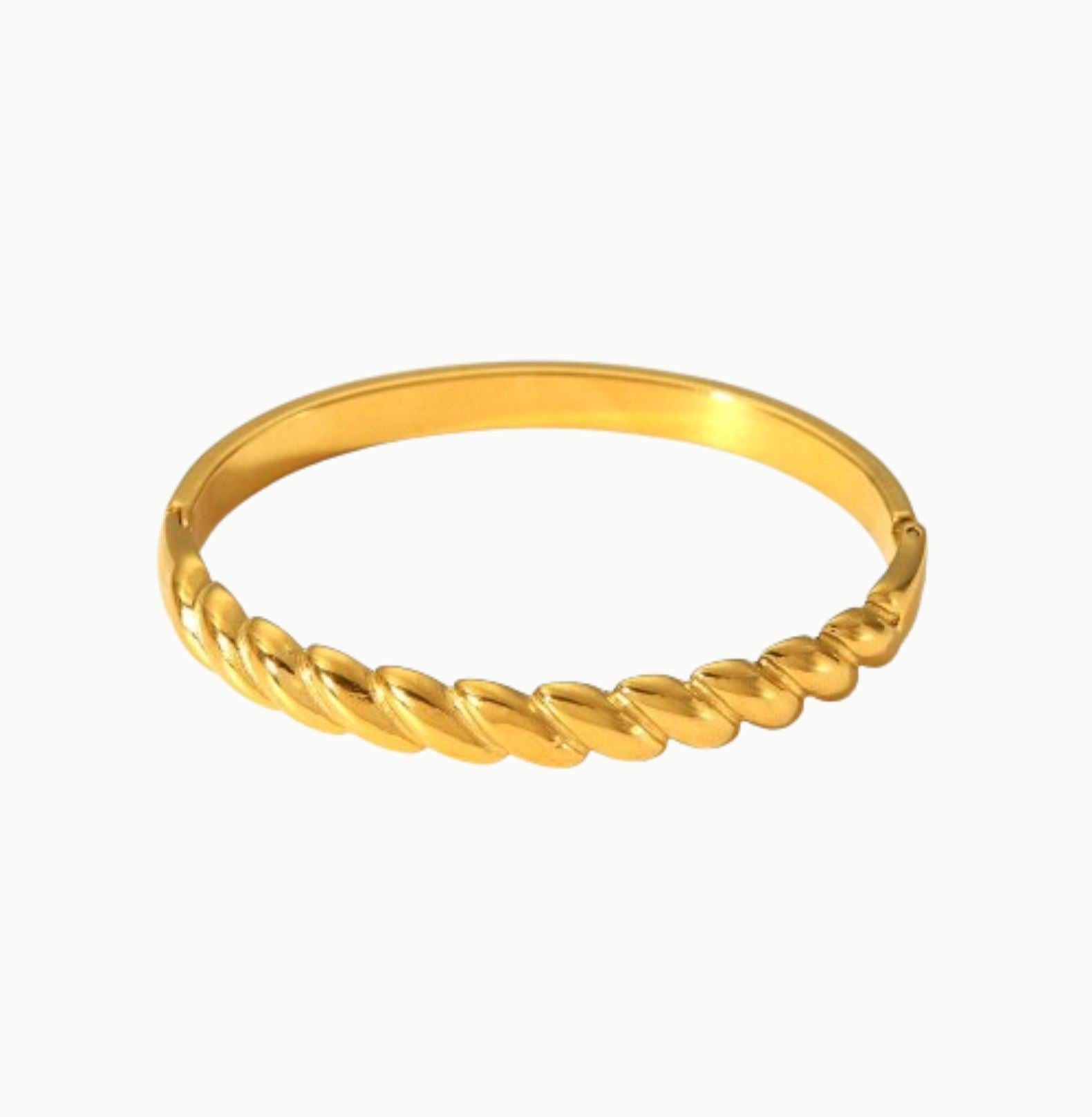 CROISSANT CUFF braclet Yubama Jewelry Online Store - The Elegant Designs of Gold and Silver ! Gold 