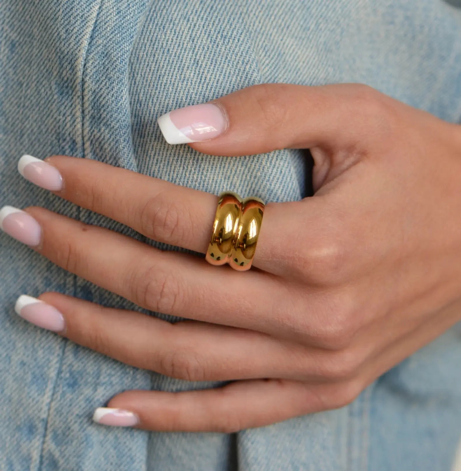 CHUNKY DOME RING