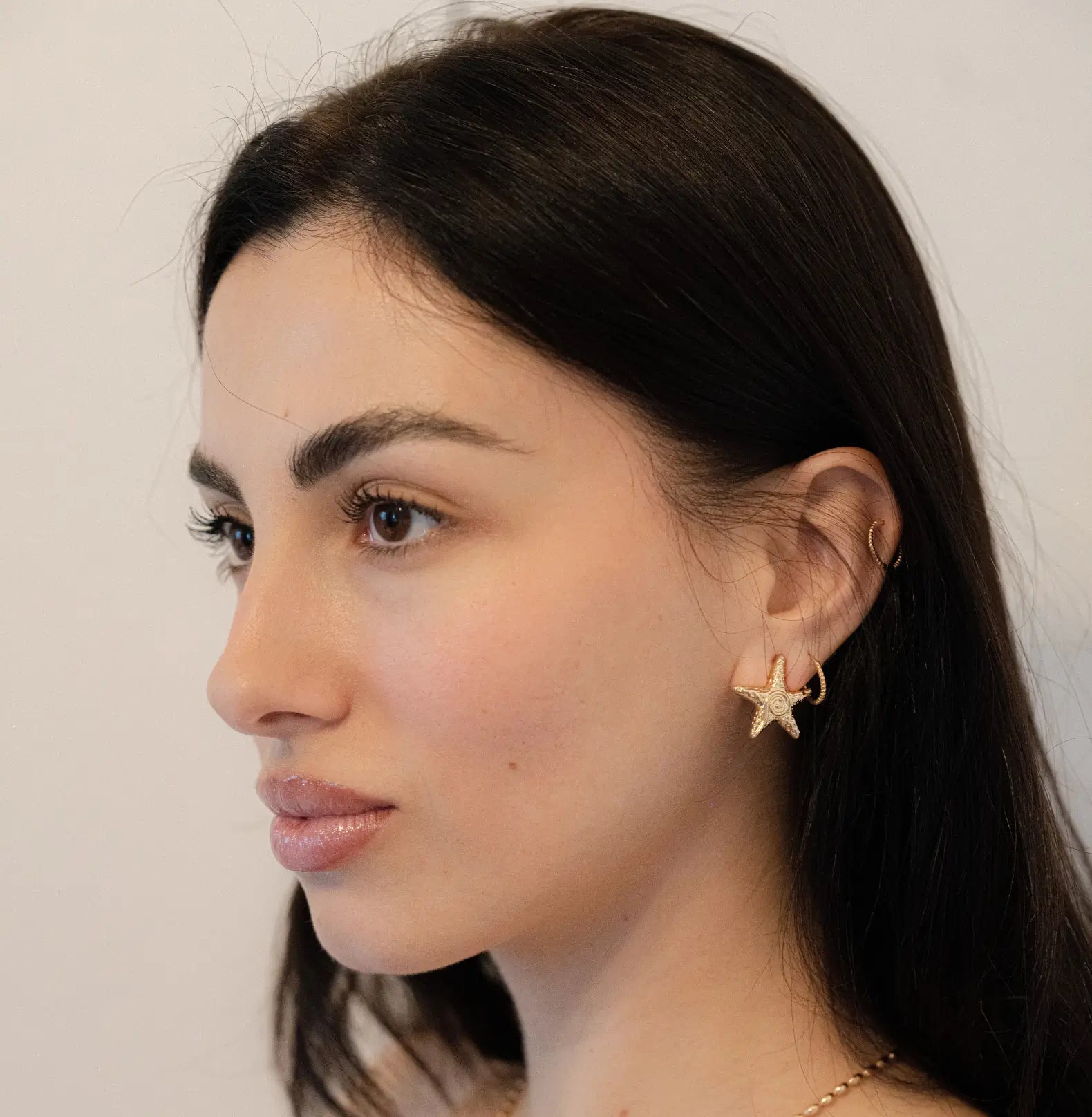 Boucles d'oreilles Étoile de mer