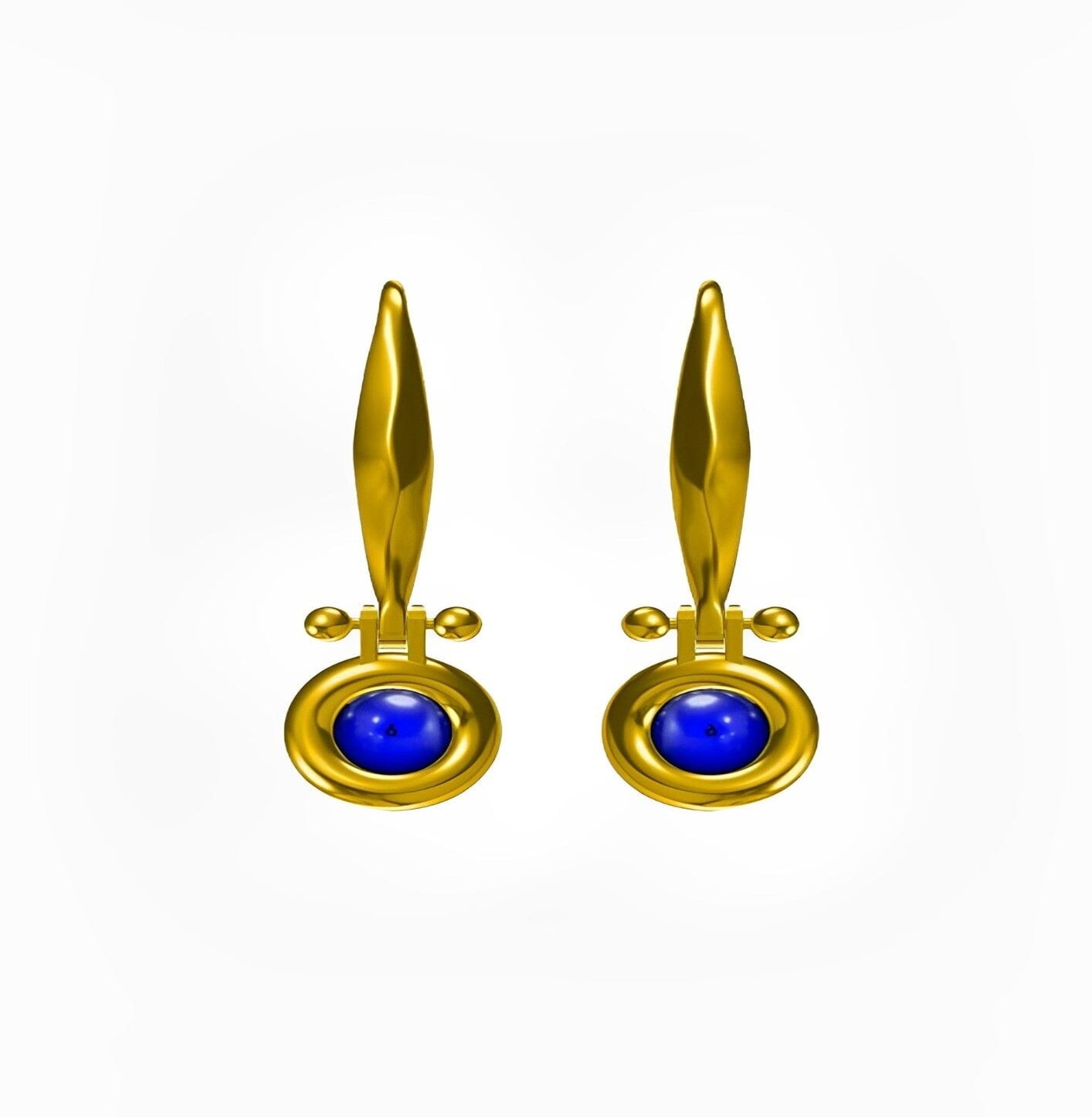 LAZULI EARRINGS earing Yubama Jewelry Online Store - The Elegant Designs of Gold and Silver ! 