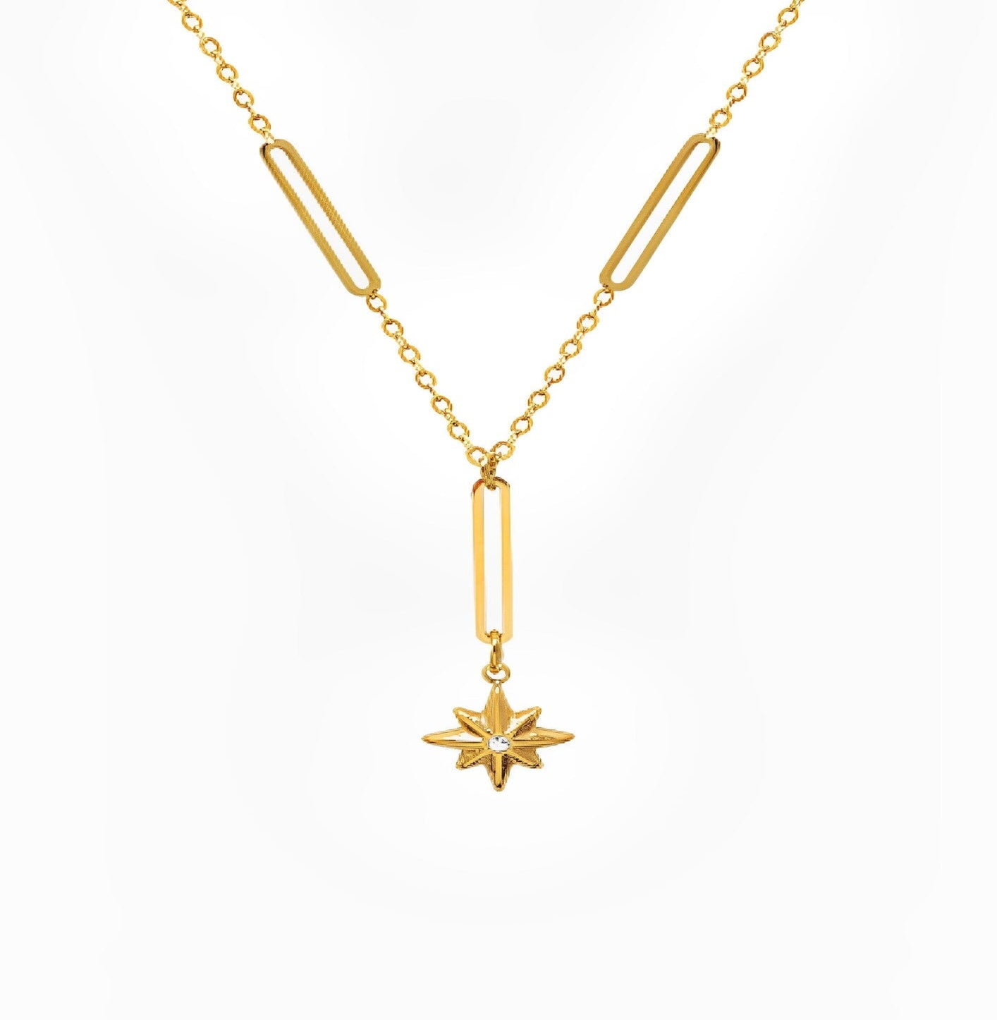 NORTH STAR NECKLACE neck Yubama Jewelry Online Store - The Elegant Designs of Gold and Silver ! 