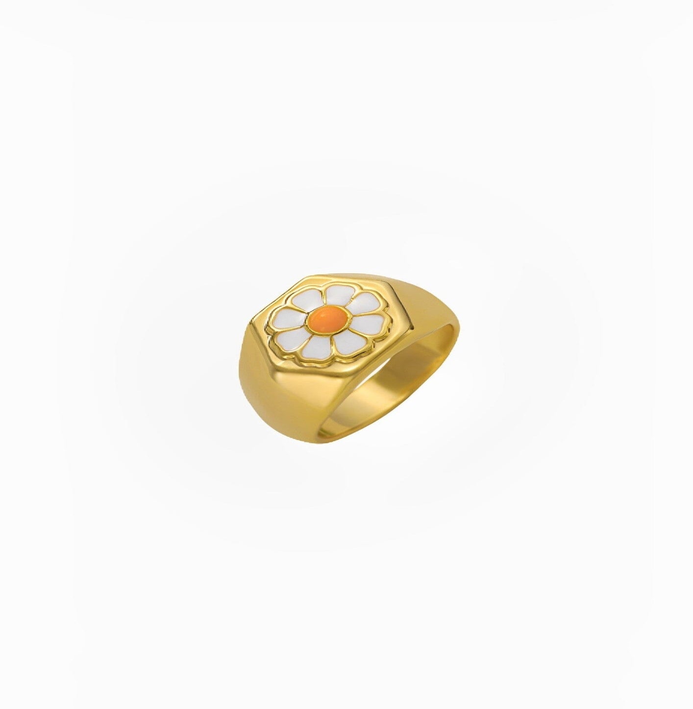 FLOWER RING earing Yubama Jewelry Online Store - The Elegant Designs of Gold and Silver ! 