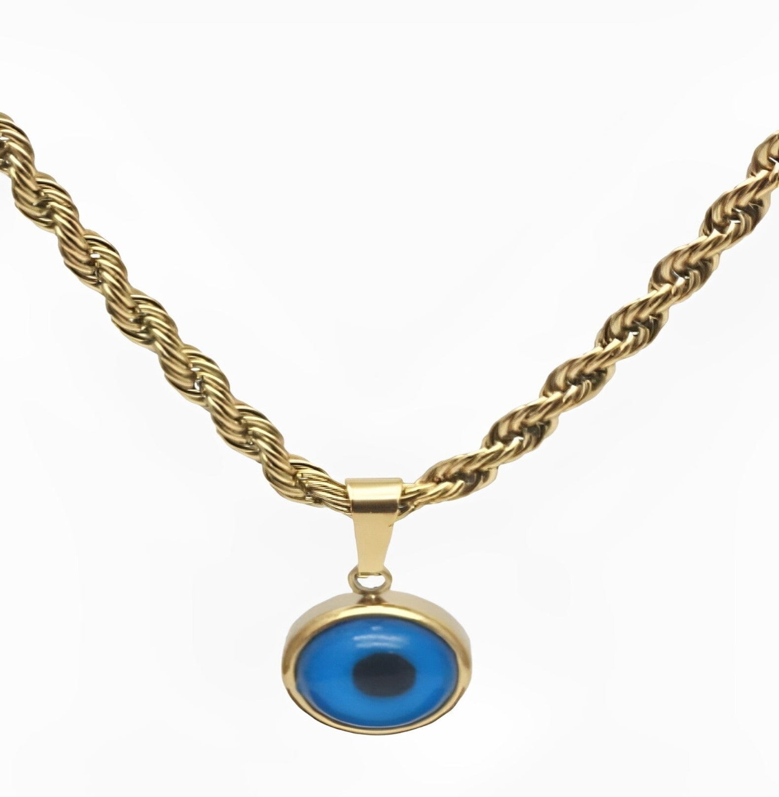EYE EVIL NECKLACE neck Yubama Jewelry Online Store - The Elegant Designs of Gold and Silver ! 
