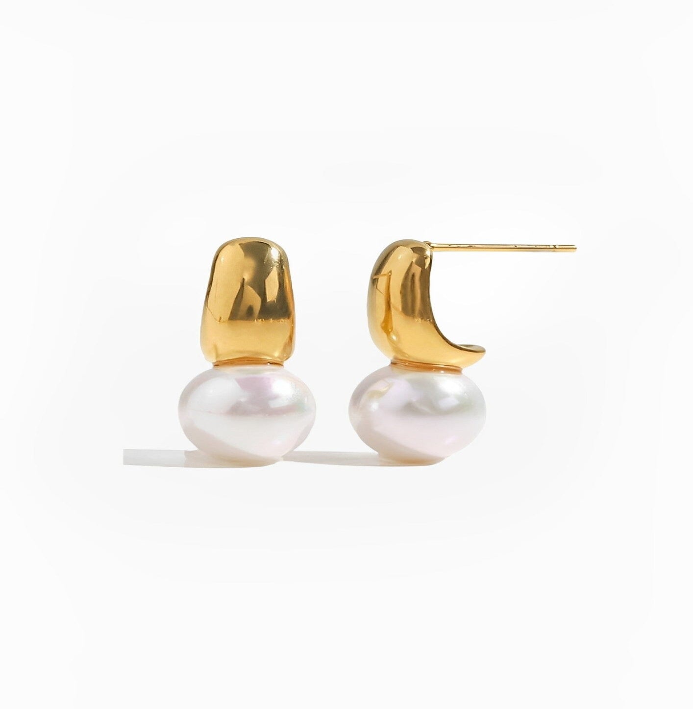 BLANCO AGATE EARRINGS earing Yubama Jewelry Online Store - The Elegant Designs of Gold and Silver ! 