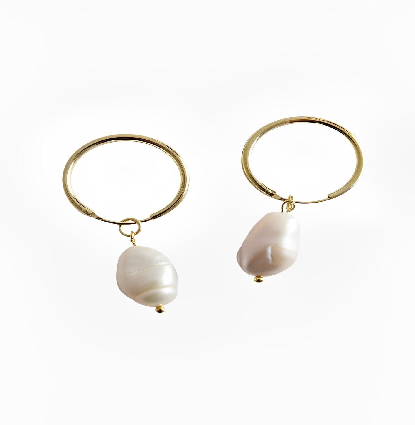 BAROQUE PEARL EARRINGS earing Yubama Jewelry Online Store - The Elegant Designs of Gold and Silver ! 