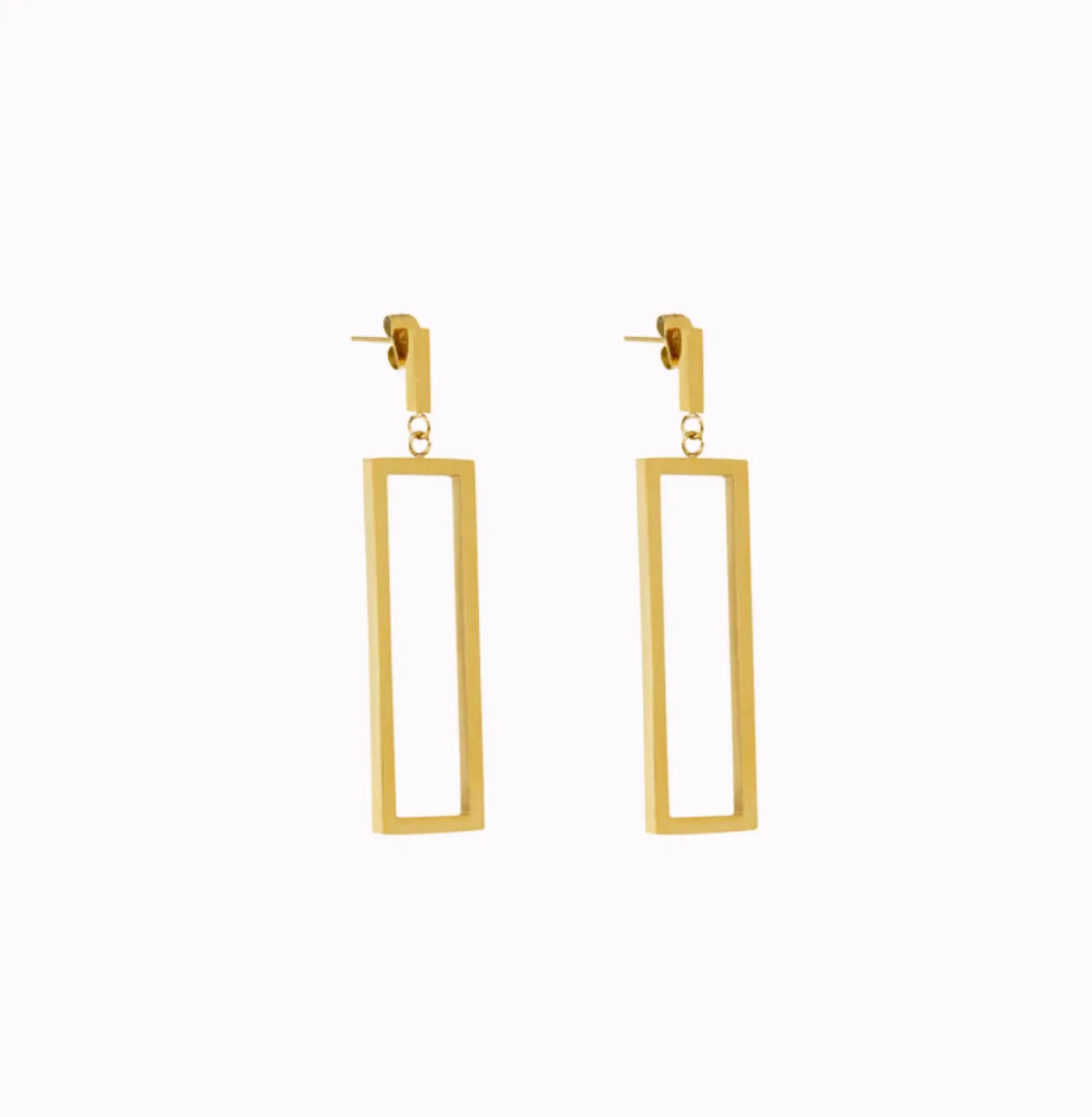 FRAME DROP EARRINGS